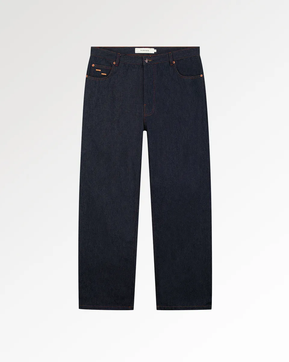 Filling Pieces Denim Raw Indigo jean indigo coton