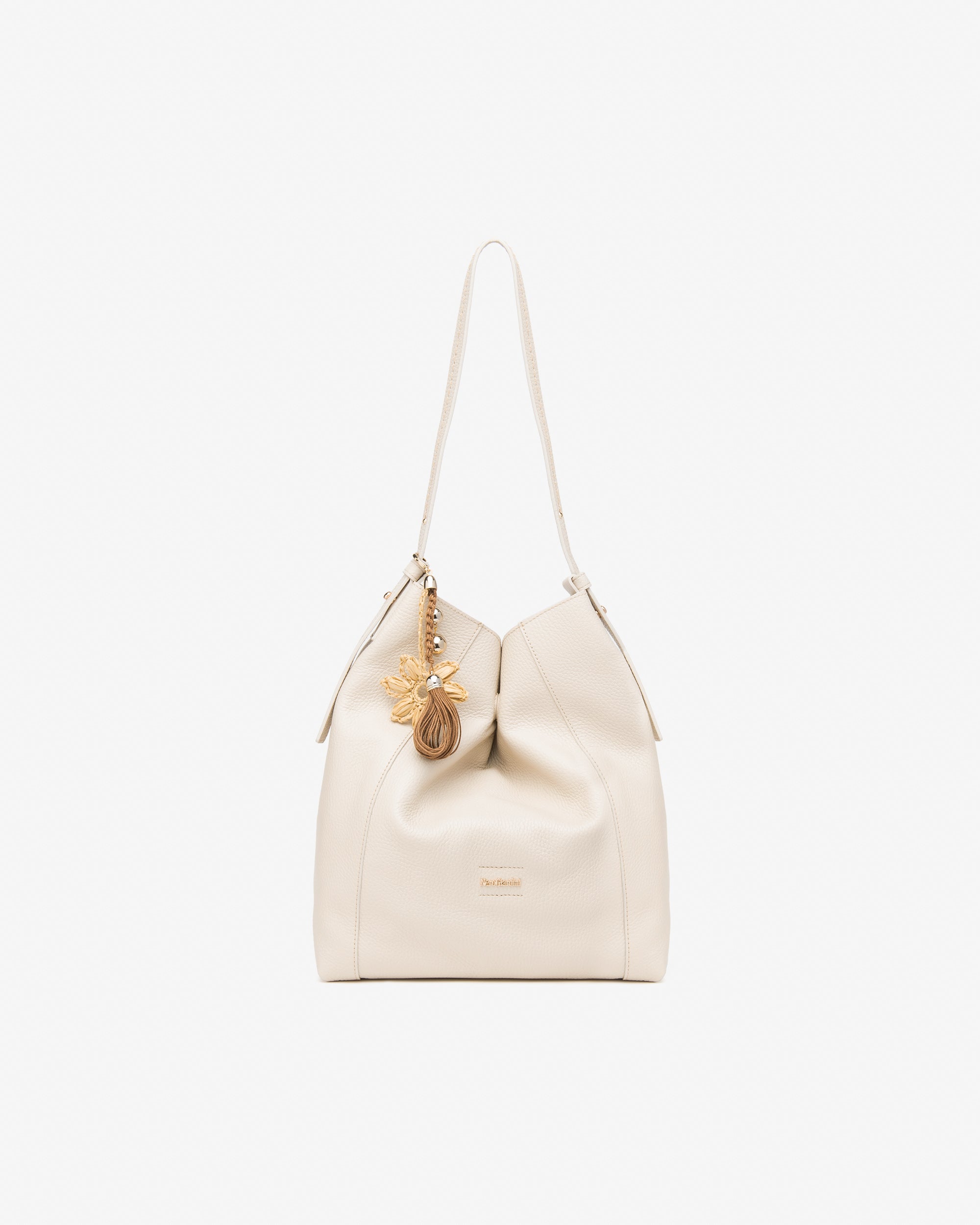 NeroGiardini Sac Seau Cuir Femme Porté Épaule