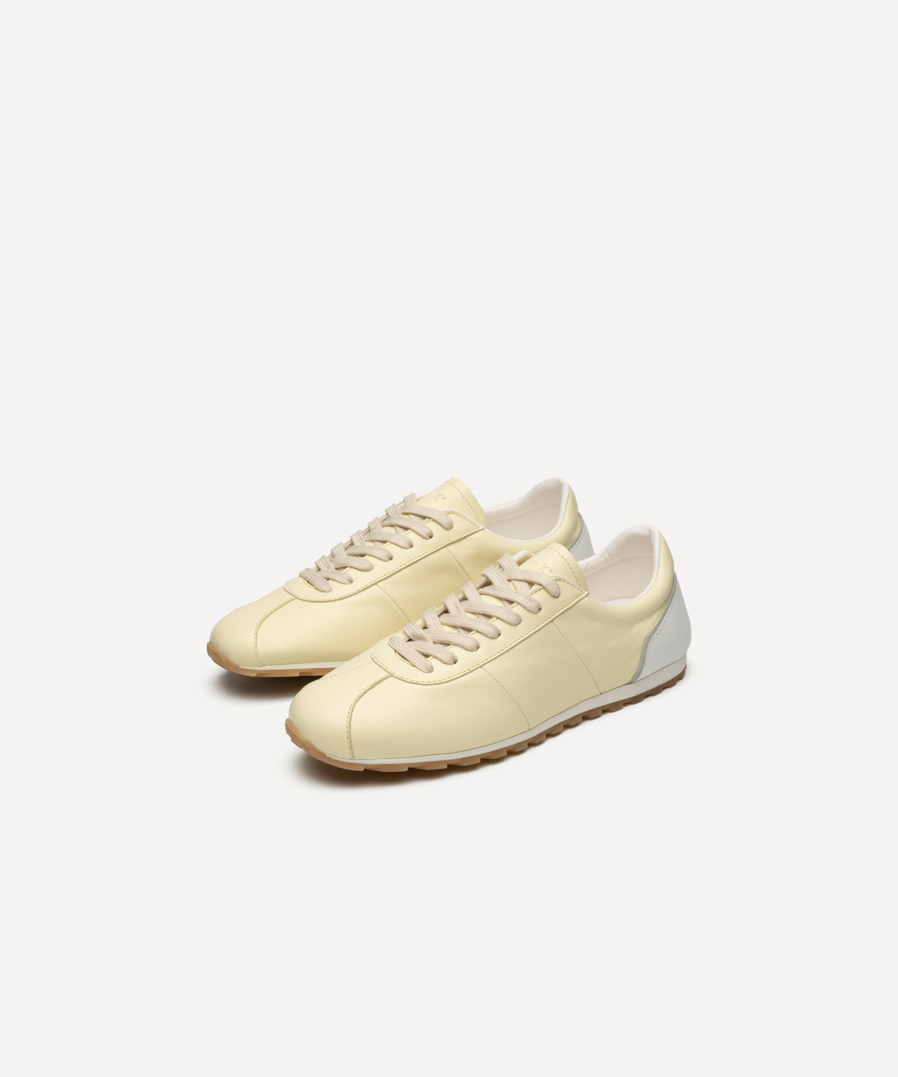 JAK Soul Yellow sneakers cuir jaune femme