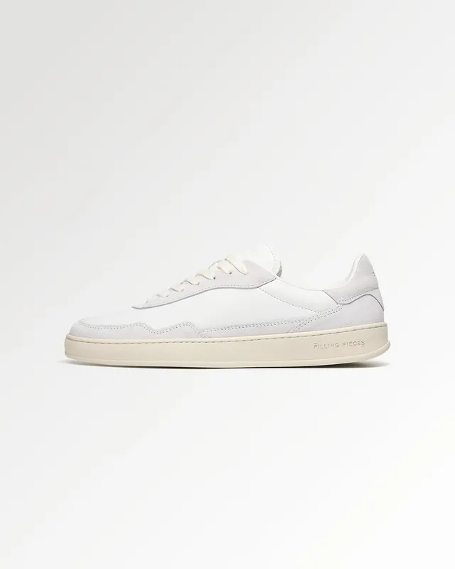 Filling Pieces Low Tide sneakers blanches cuir suède