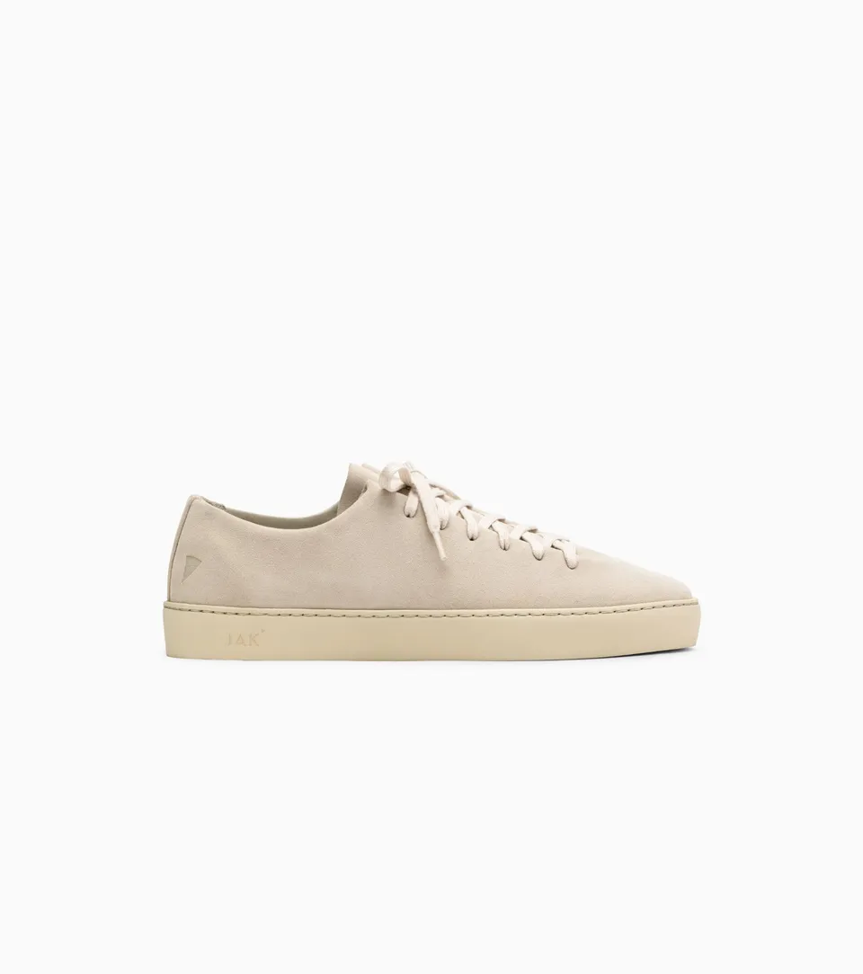 JAK Atom Cream sneakers cuir crème une pièce
