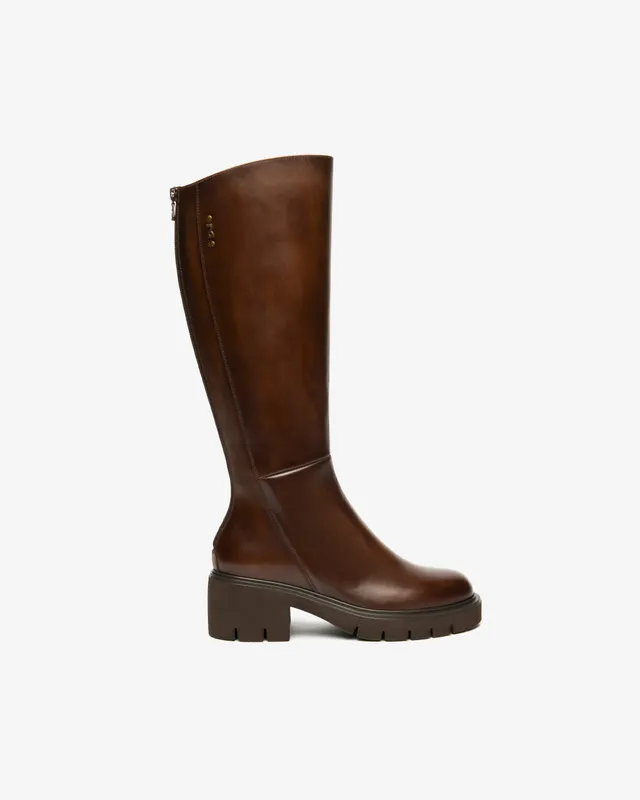 NeroGiardini Bottes bottes femme cuir DryGo Memory