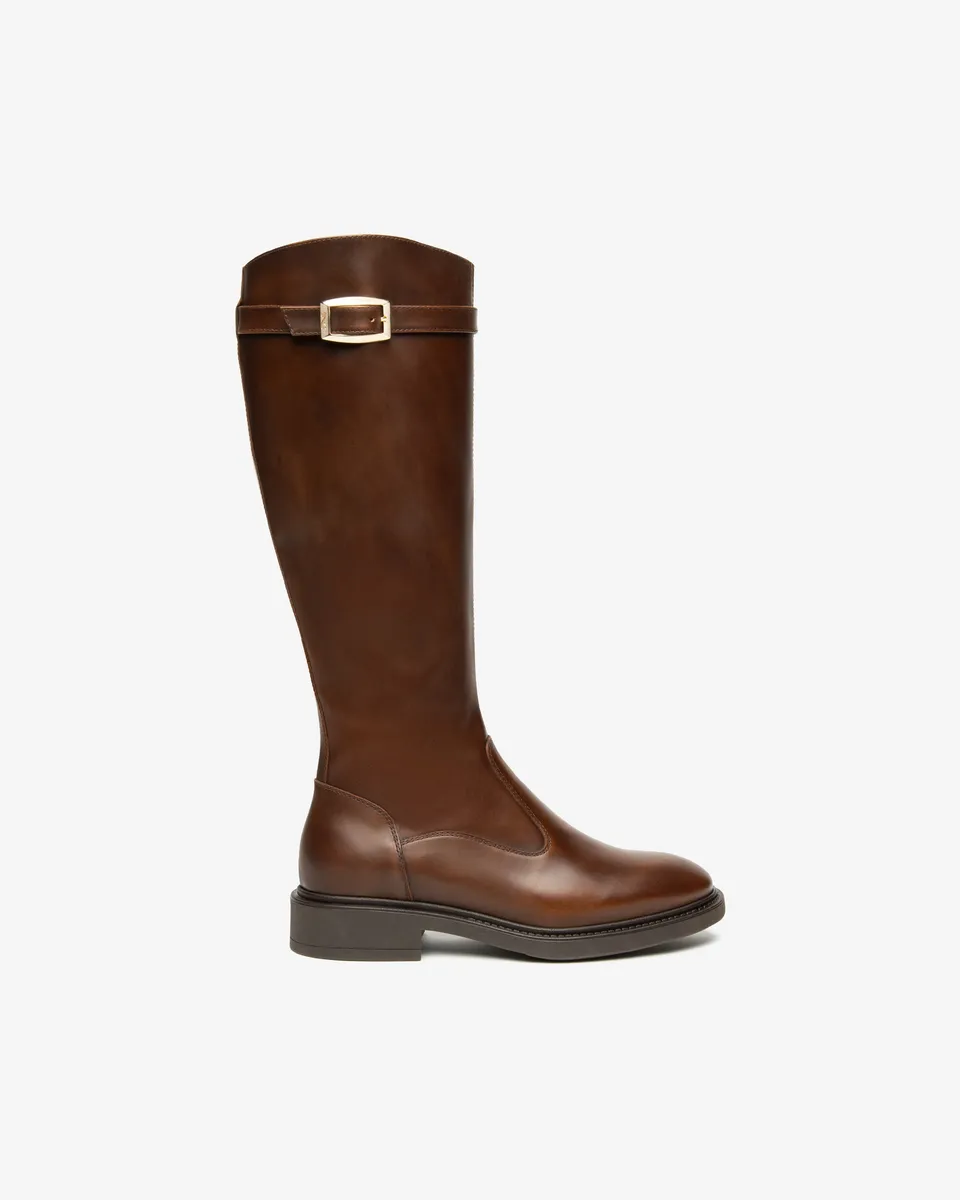 NeroGiardini Bottes femme cuir 38 made in Italy