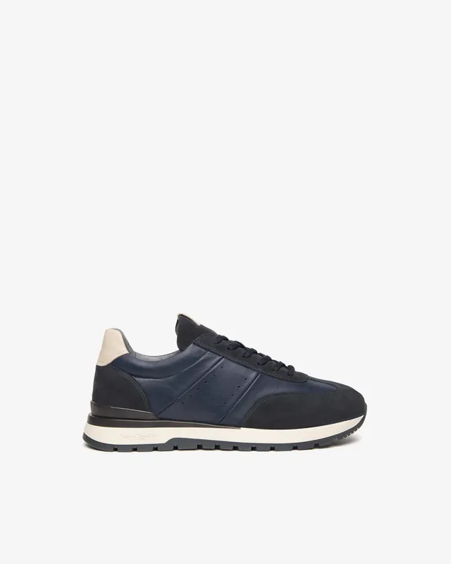 NeroGiardini Sneakers Homme Cuir Daim Confort Ville