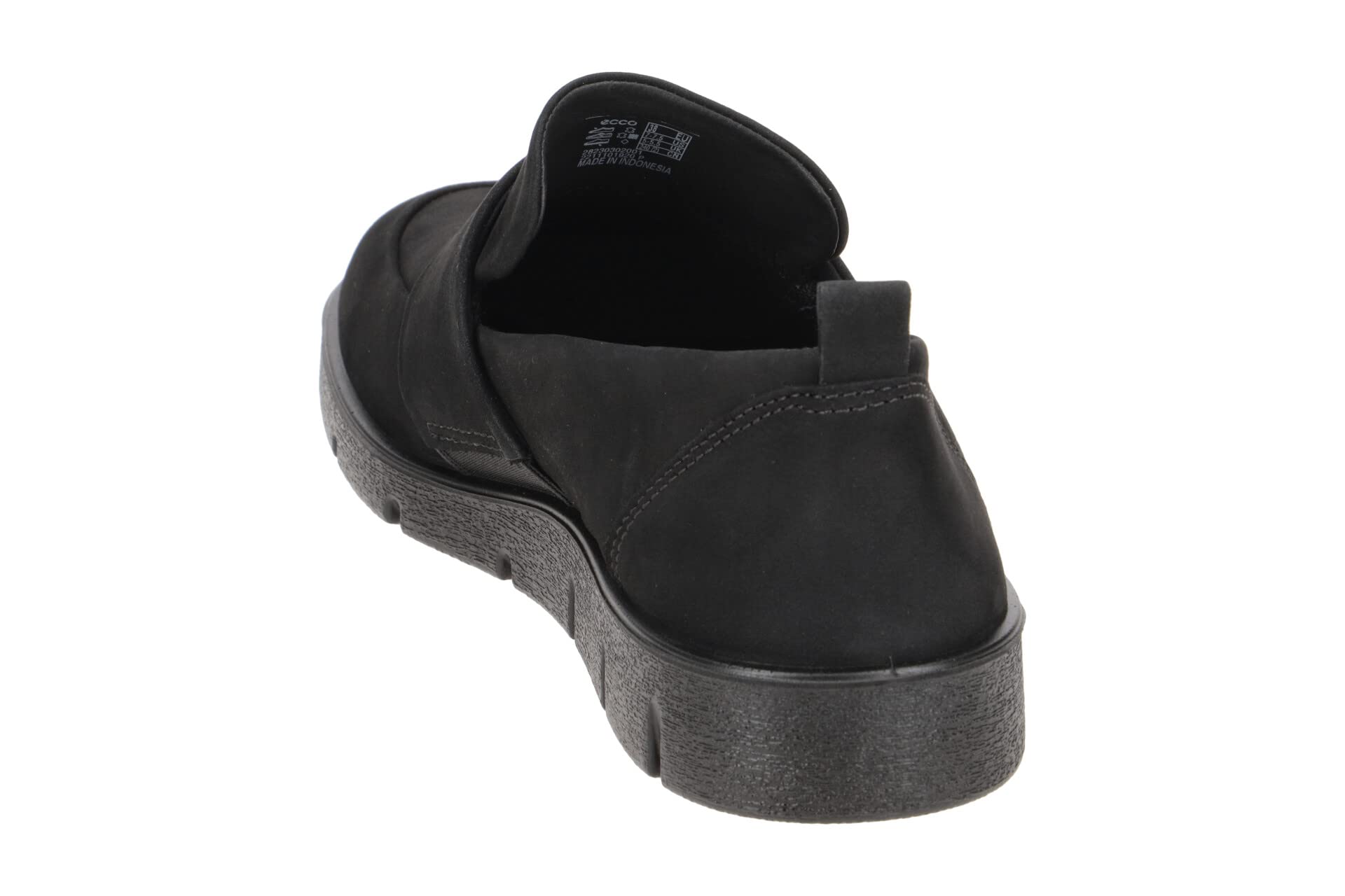 ECCO SOFT 7 Chaussure Femme Noir Blanc cuir