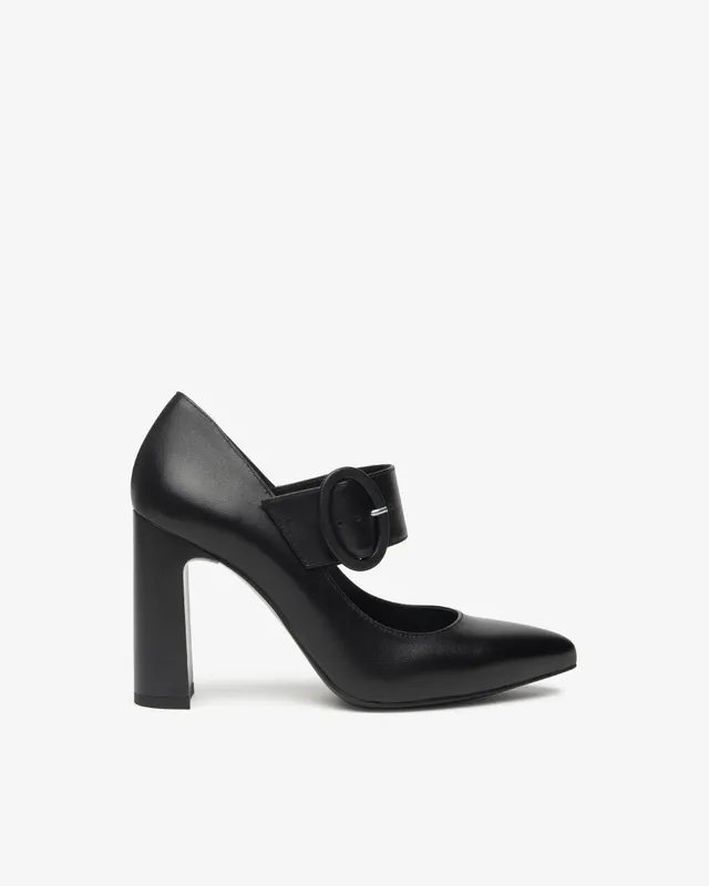 NeroGiardini Escarpins Mary Jane cuir talon 95 mm