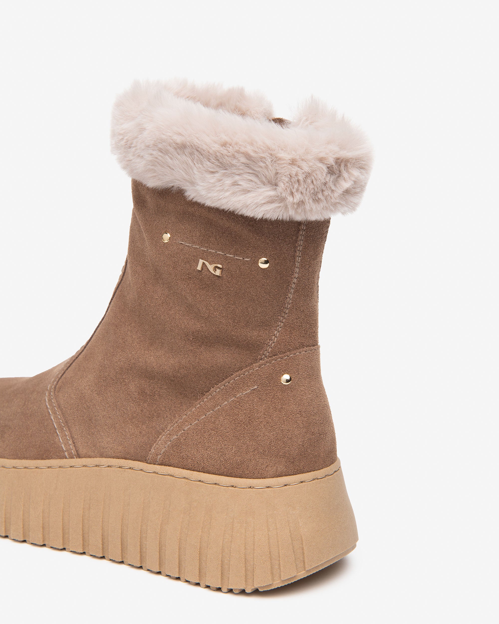 NeroGiardini Bottines Femme Daim Pointure 38 Plateforme 50