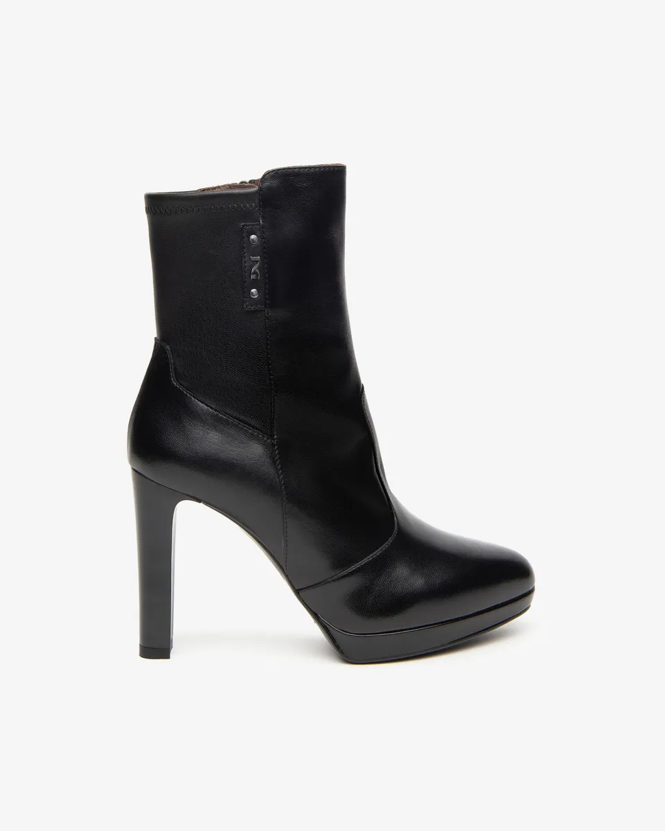 NeroGiardini Bottines Cuir Femme Talon 100 mm