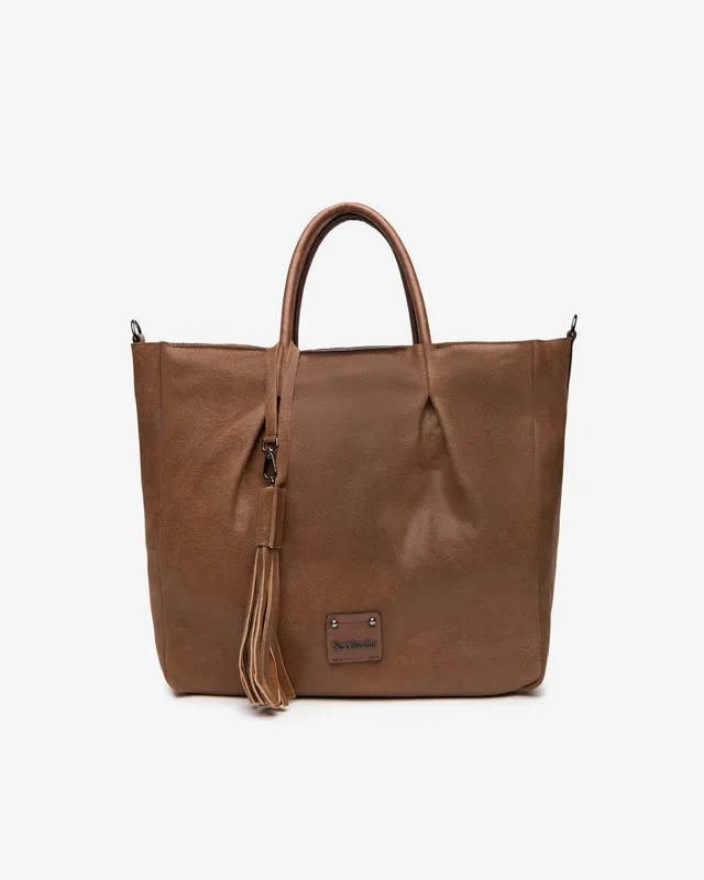 NeroGiardini Cabas femme cuir souple bandoulière PZ