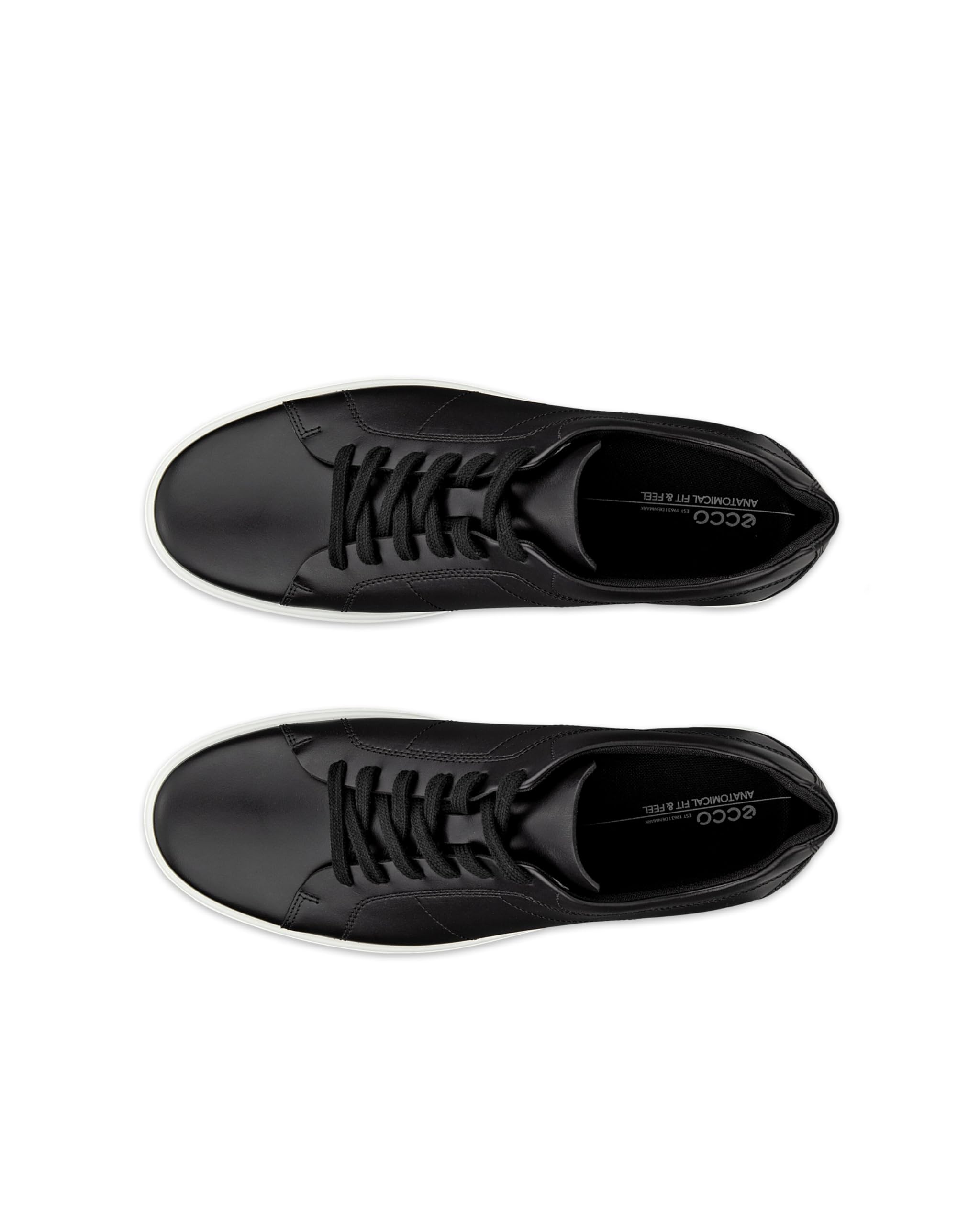 ECCO Baskets Classiques Basket Homme Noir 39 EU