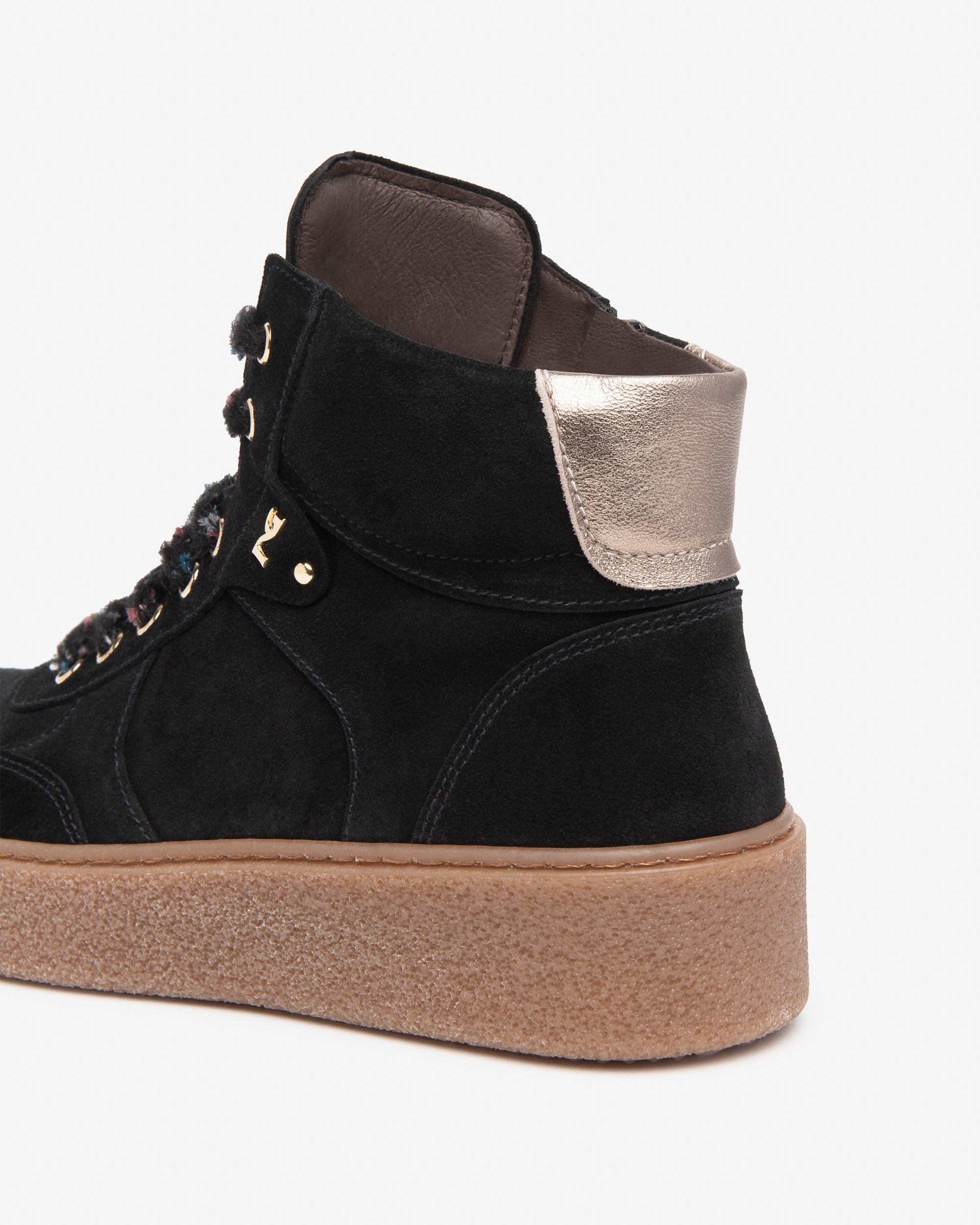Nerogiardini Sneakers Baskets Femme Daim Plateforme 45 mm