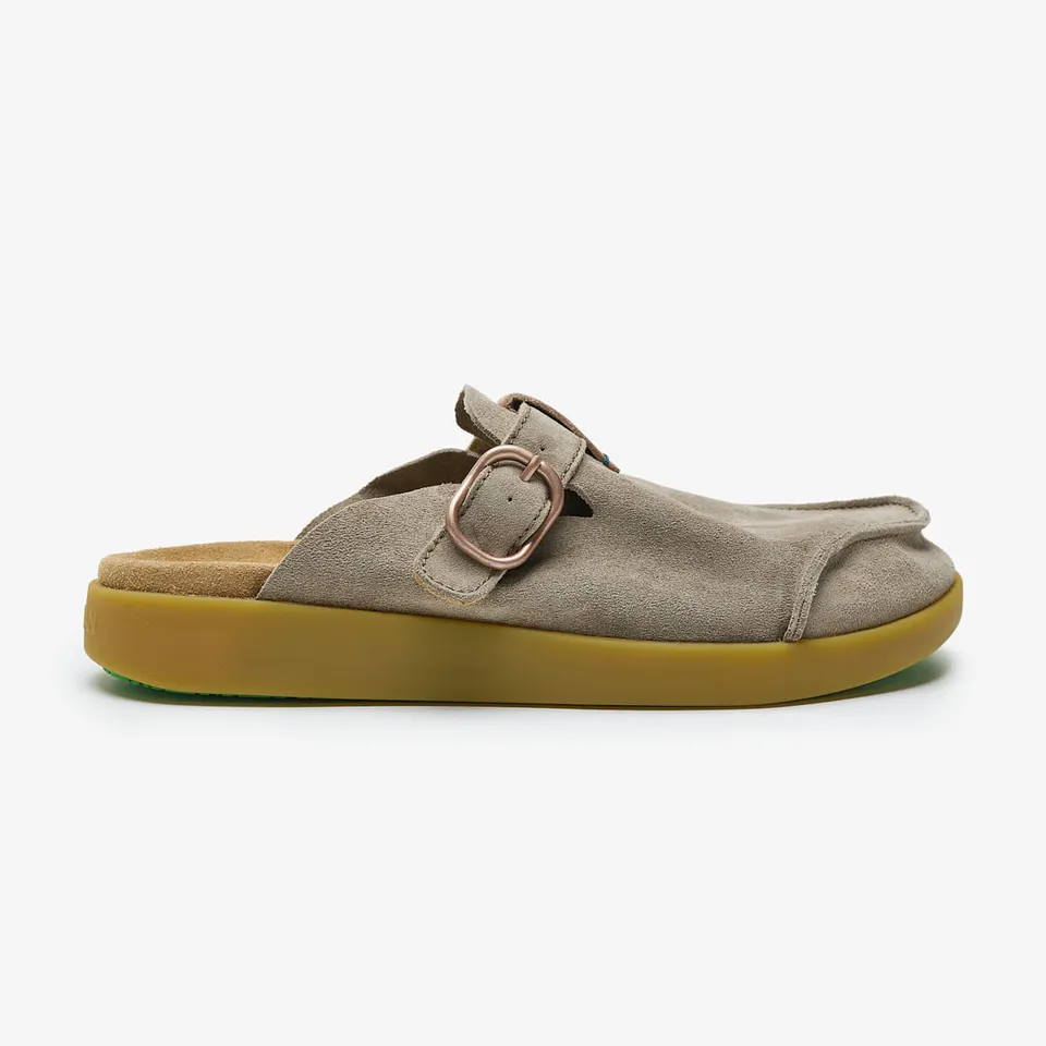 Satorisan Hoote Lux slip on gris daim