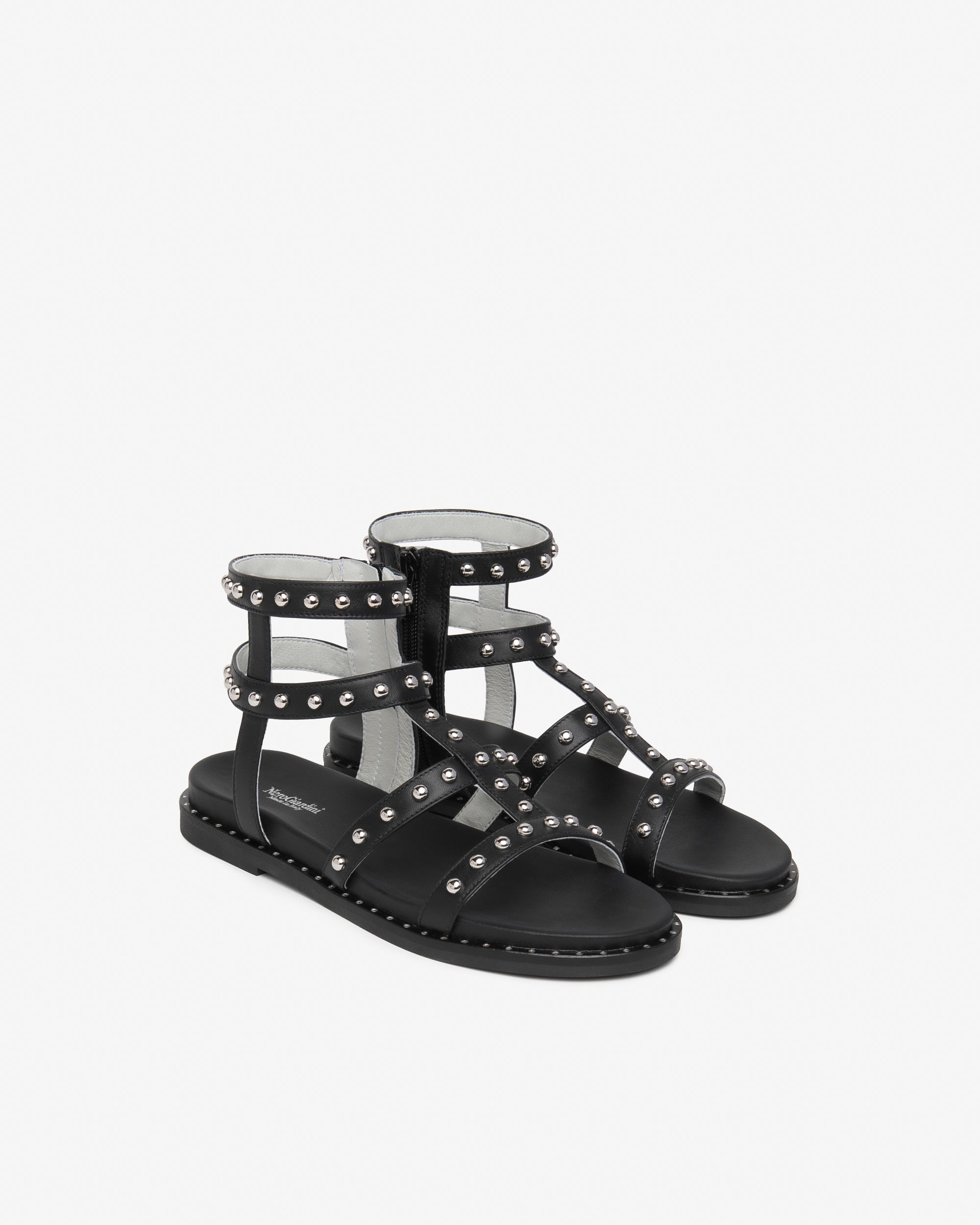 NeroGiardini Sandales Sandales Femme Cuir Été 38