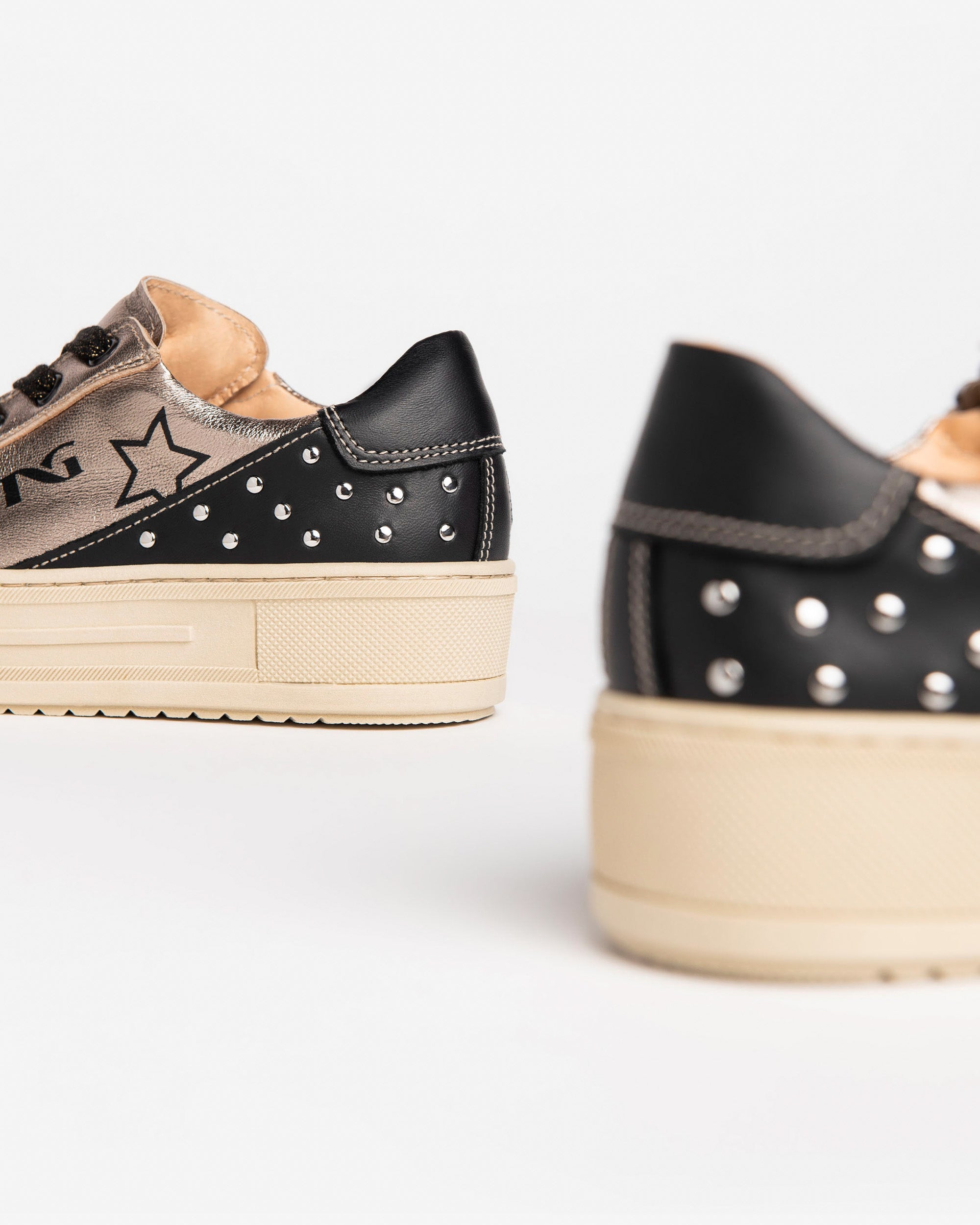 NeroGiardini Sneakers Fille Cuir Teens légères