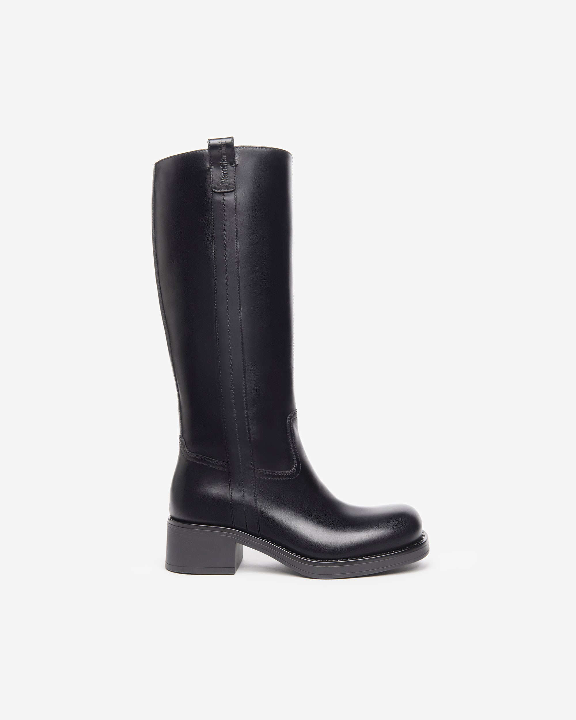 Nerogiardini Bottes Femme Cuir Confort Automne Hiver