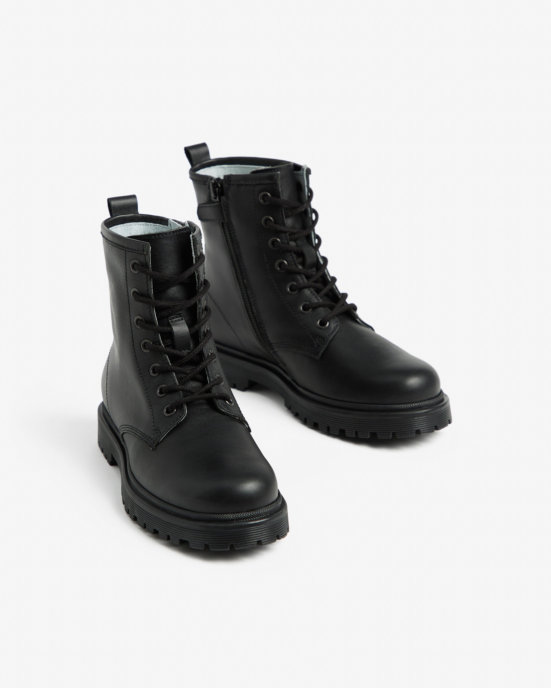 NeroGiardini Bottines motardes fille cuir teen 31-39
