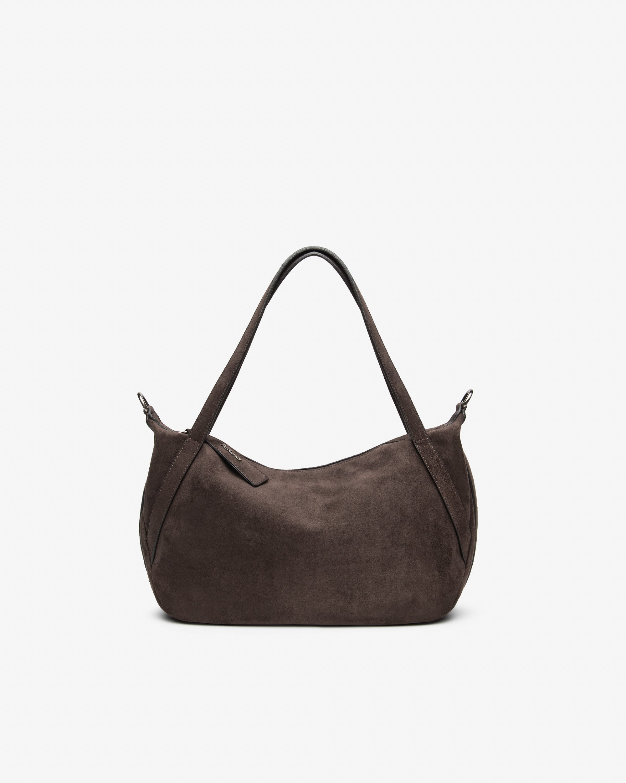 Nerogiardini Sac Hobo Femme Daim Zippé