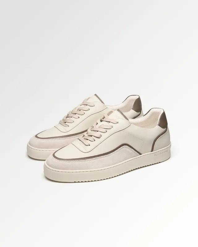Filling Pieces Mondo Stack Nappa Off White sneaker écru