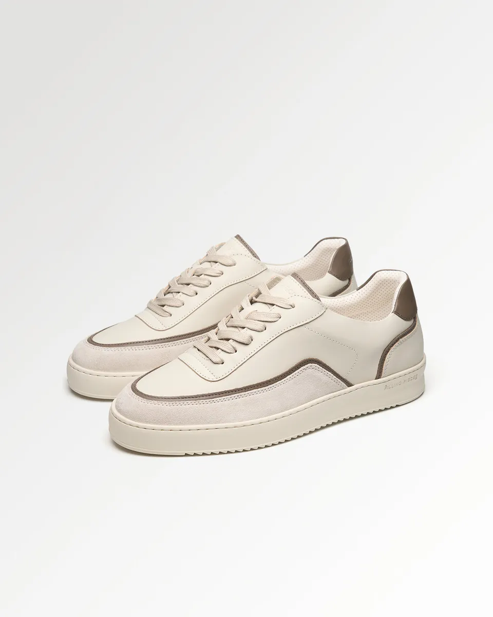 Filling Pieces Mondo Stack Nappa Off White sneaker écru