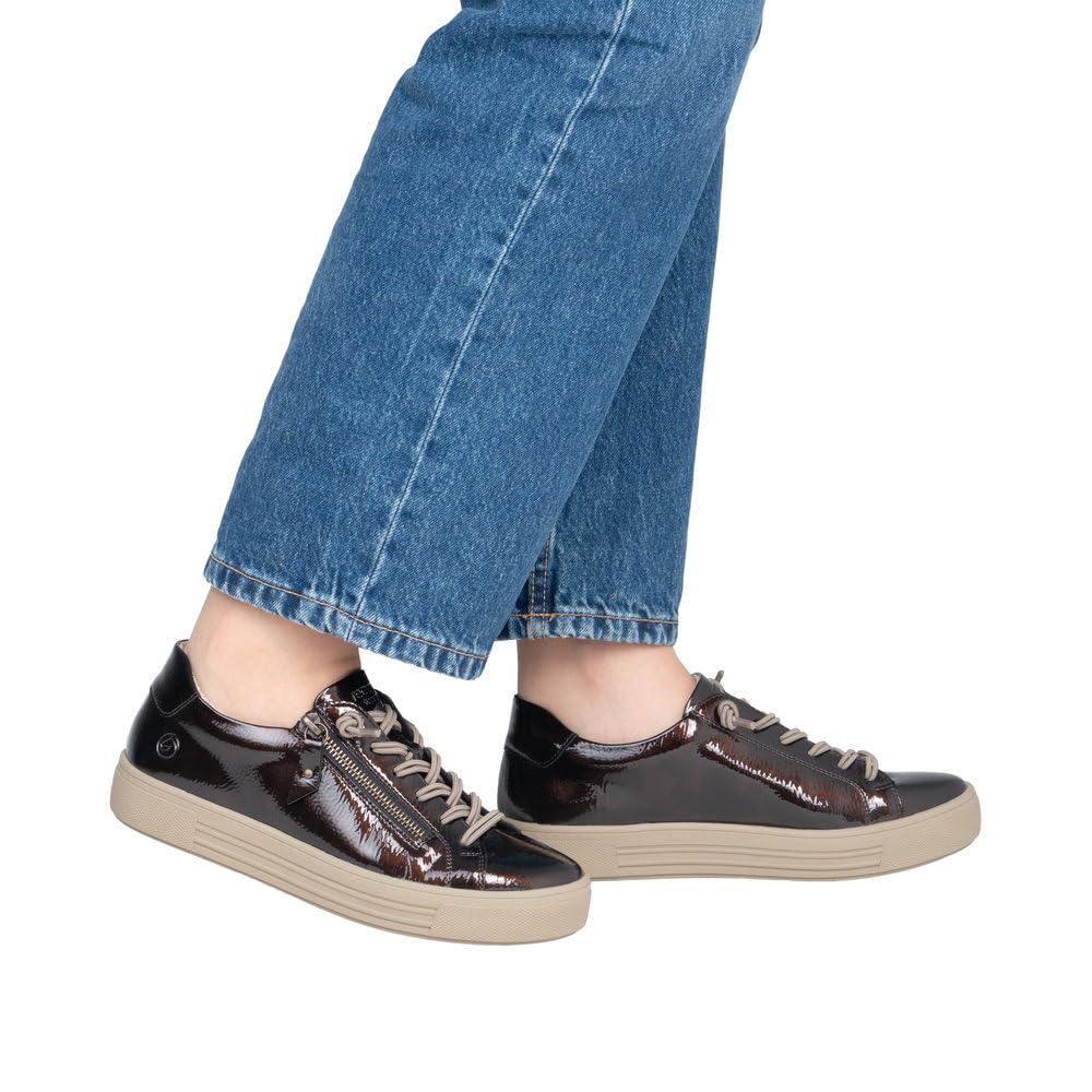 Remonte D0920 Baskets Basses Femme Marron 39 EU Vegan