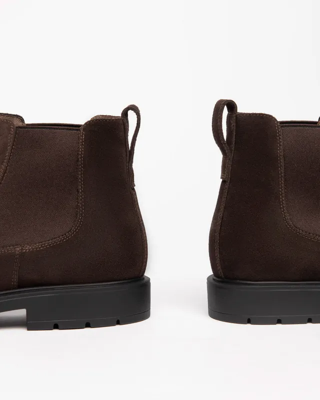 NeroGiardini Chelsea Bottines Homme Cuir Velours 42