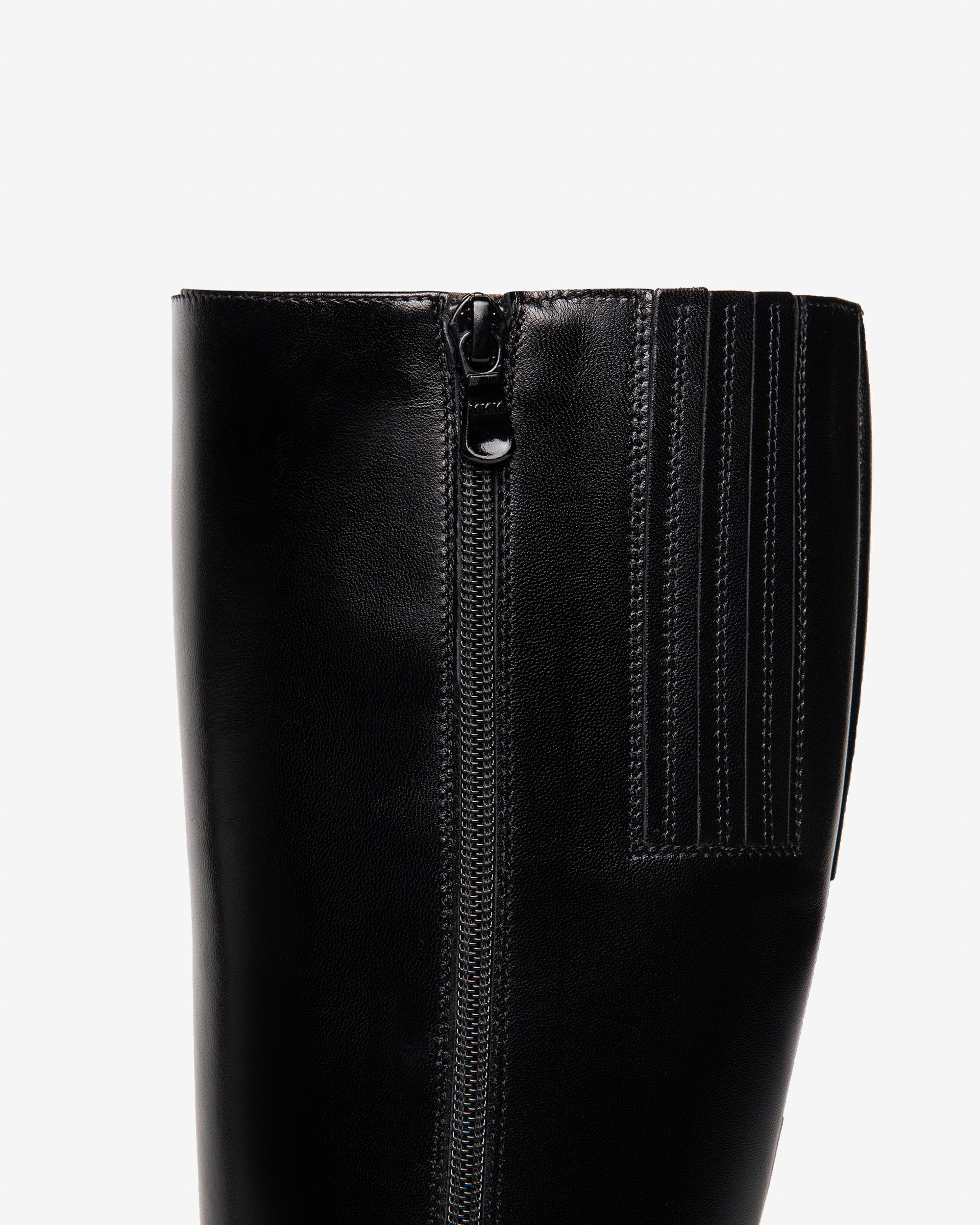 Nerogiardini Bottes bottes cuir femme hiver