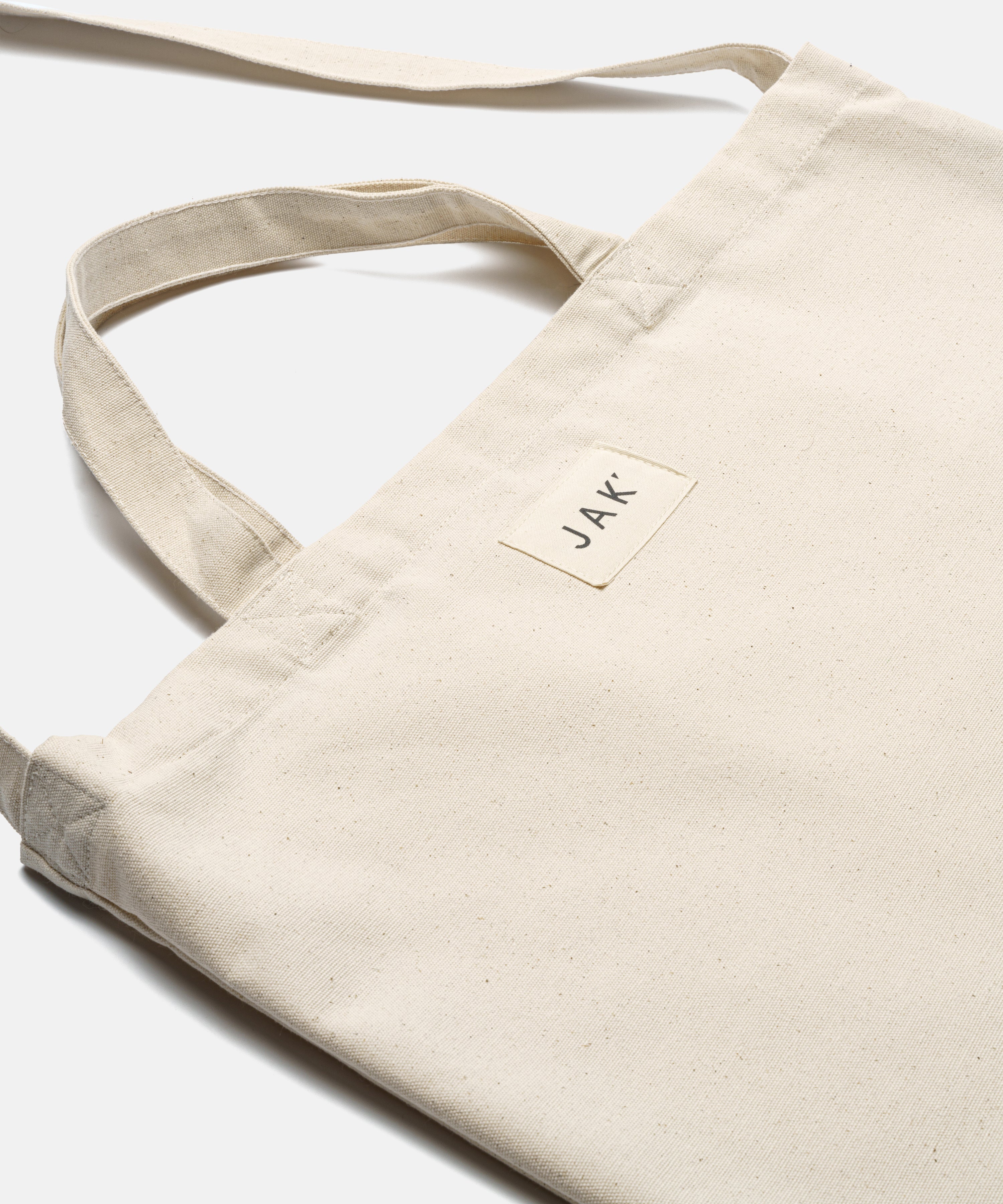 JAK Tote 01 Cru tote bag coton bio écru