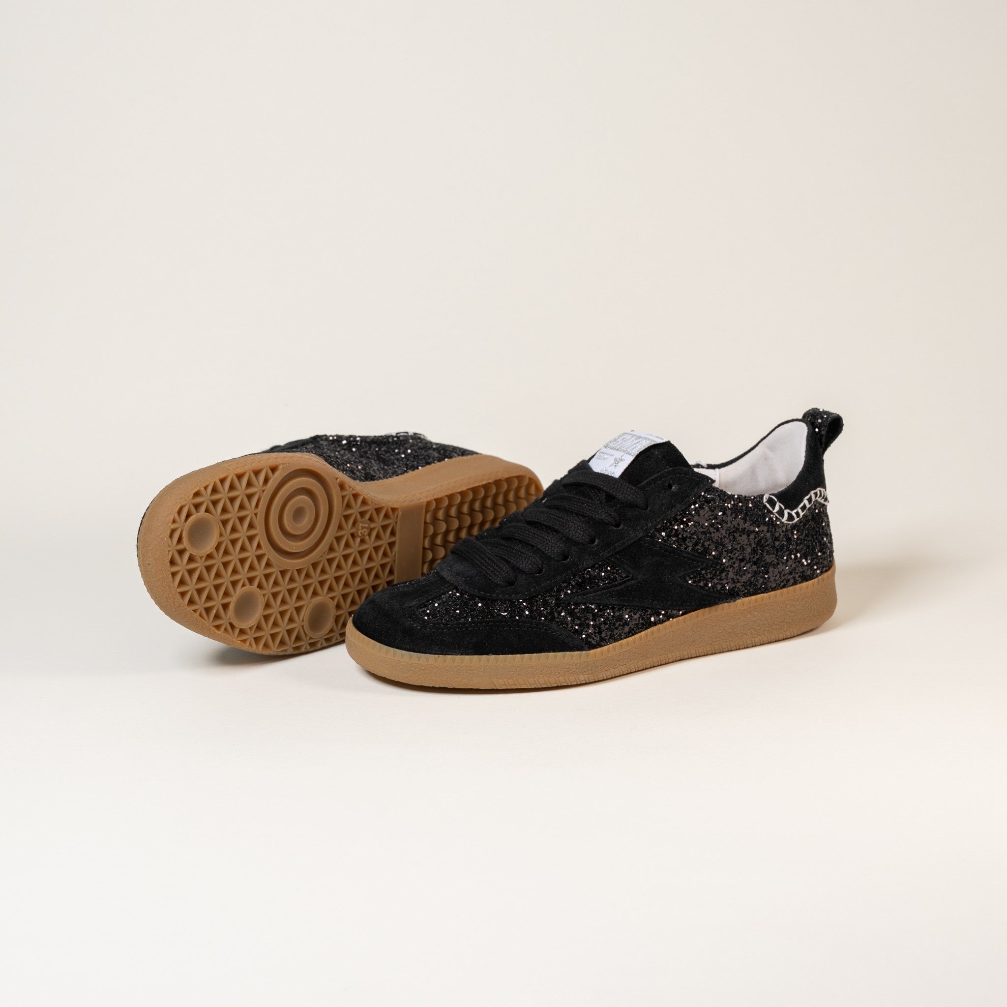 SMR Kayla E110 baskets glitter noir