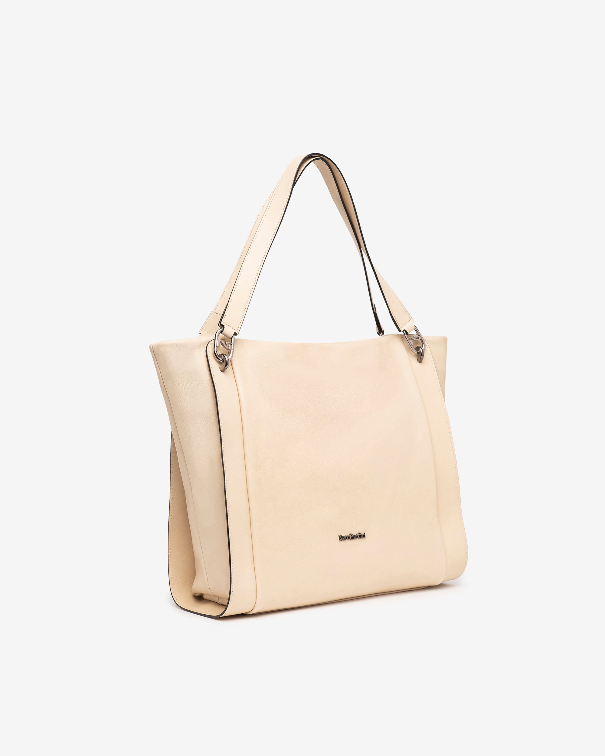 NeroGiardini Sac Épaule Femme Cuir Made in Italy