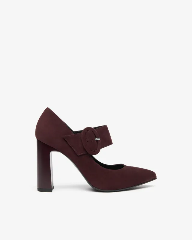 Nerogiardini Ballerines Babies Cuir Velours Femme Talon