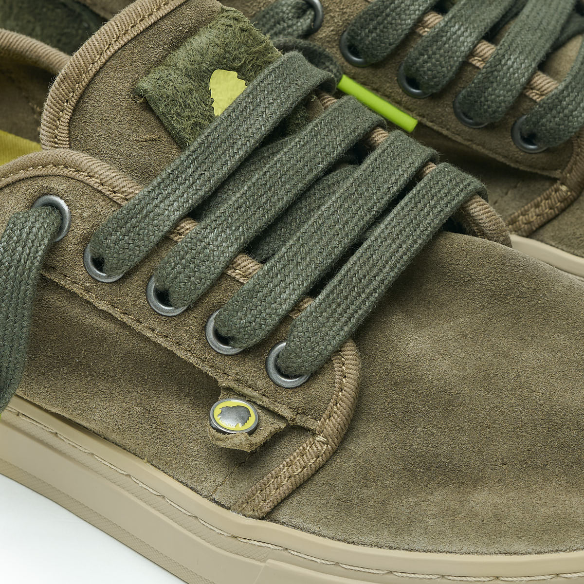 Satorisan Heisei Suede baskets daim vert peat unisexe