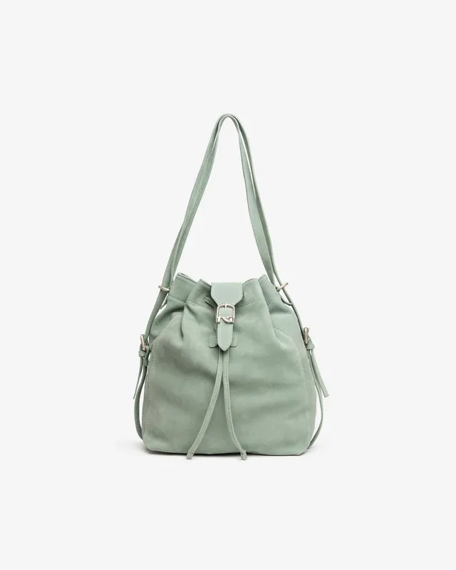 NeroGiardini Tote Bag Femme Cuir Velours Italie