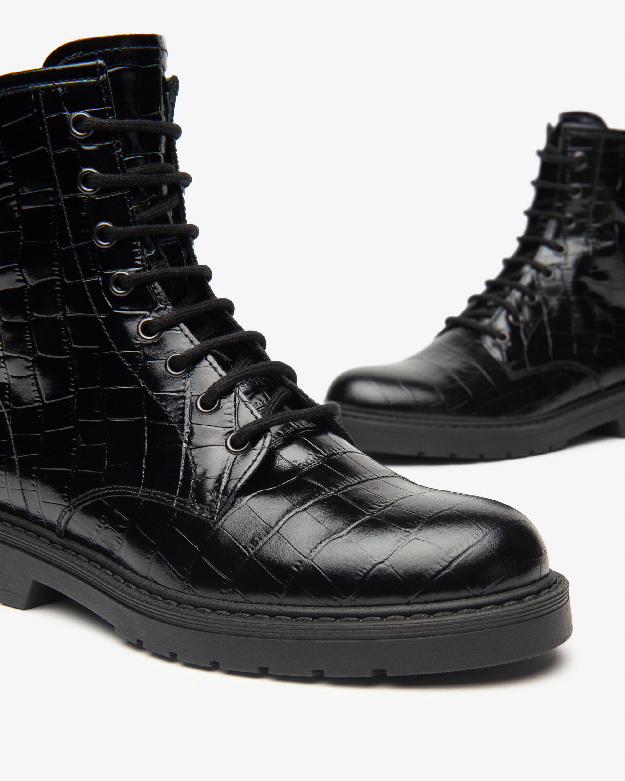 NeroGiardini Bottines Motardes Femme en Cuir Bottines Hiver