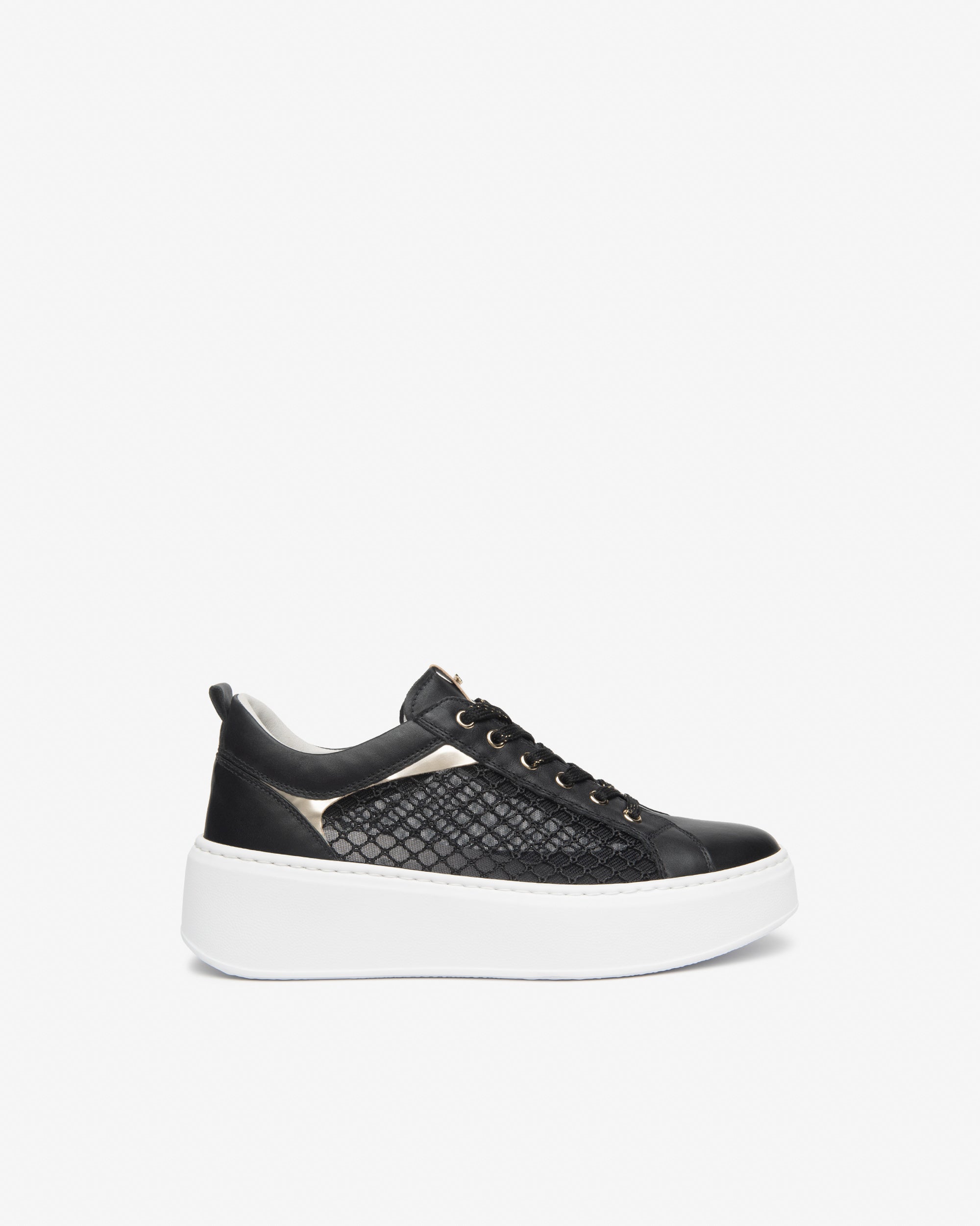 NeroGiardini Sneakers Femme Cuir Toile Printemps