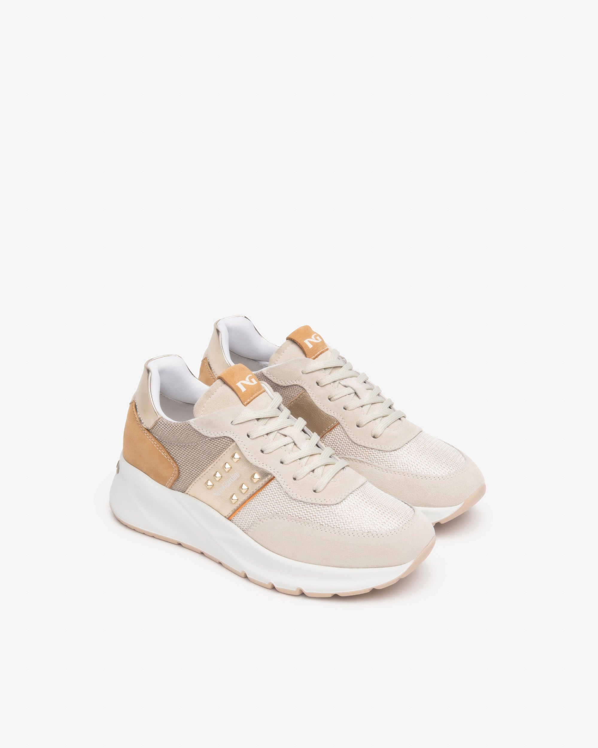 NeroGiardini Sneakers Femme Velours Toile Baskets 35-41 Été