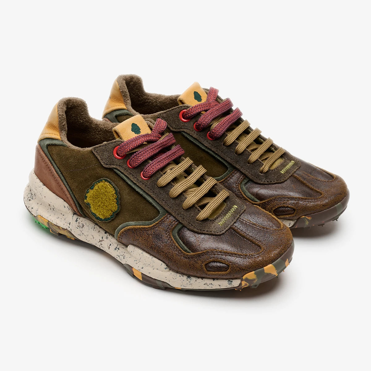 Satorisan Chacrona Premium EVO Bronze Brown baskets cuir homme