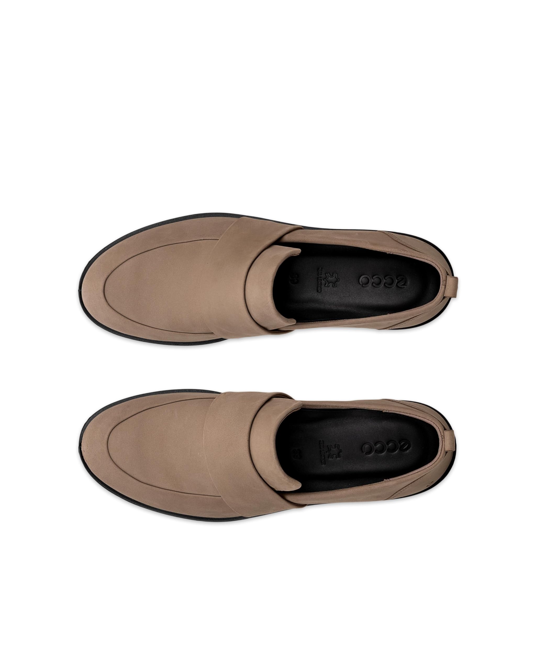 ECCO Bella mocassin femme 38 EU noir textile