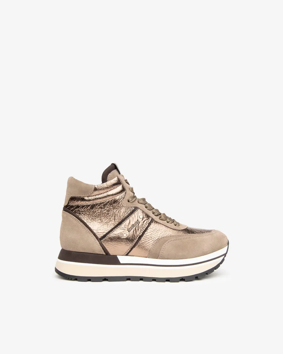 NeroGiardini Sneakers baskets montantes cuir daim 35-41