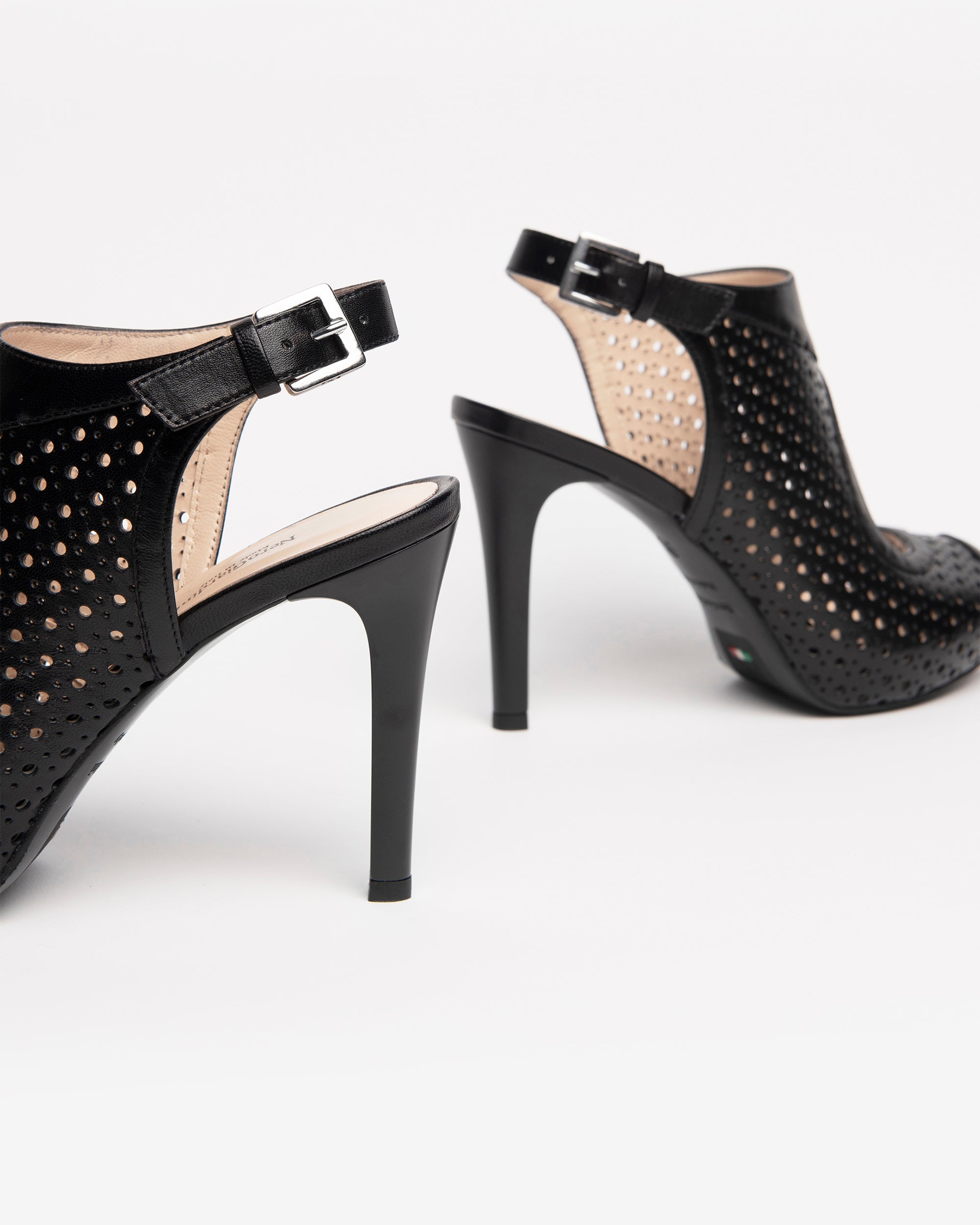 NeroGiardini Bottines cuir femme sabots confort Made in Italy