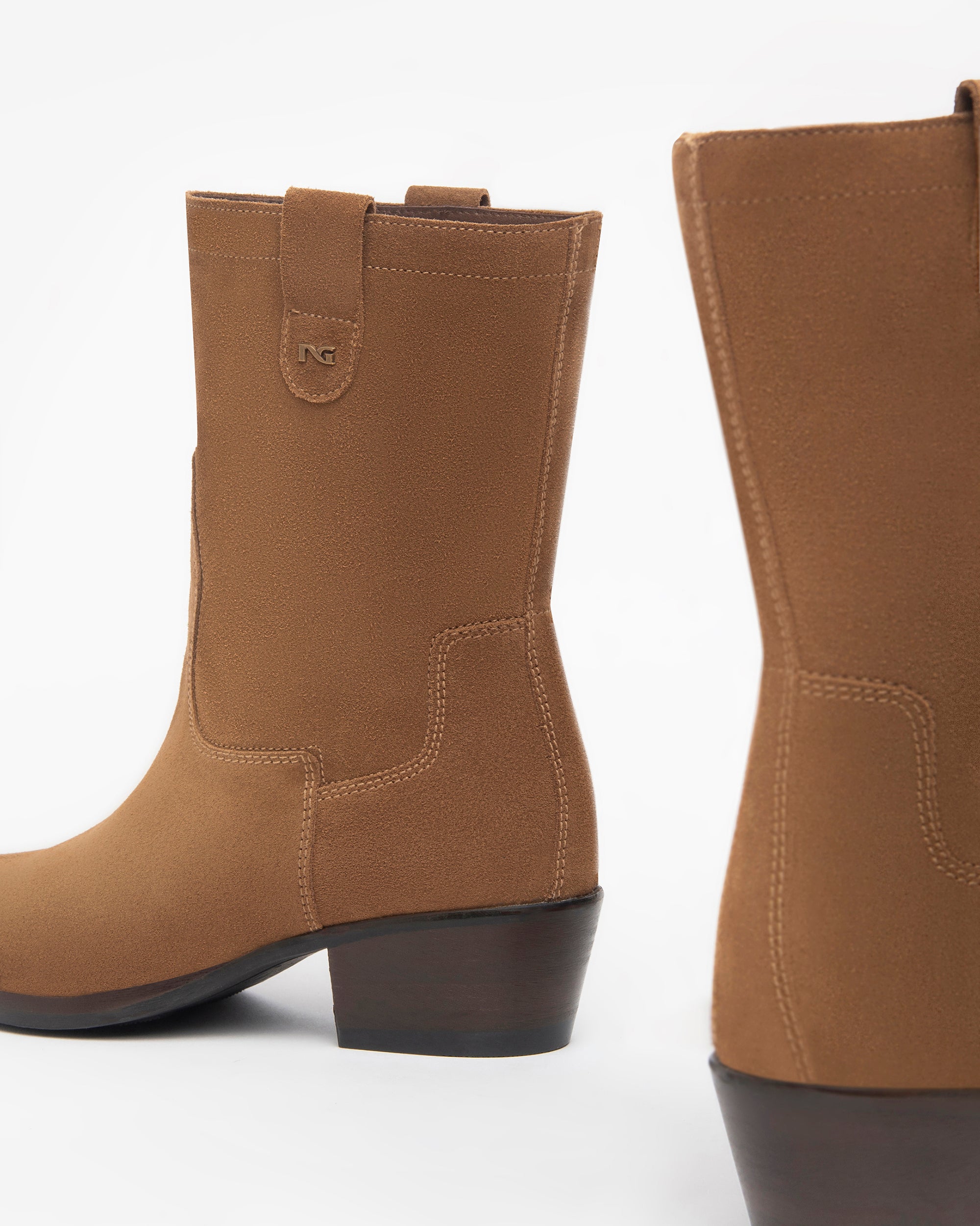 NEROGIARDINI Bottines Femme Cuir Velours Automne Hiver Pointure 38