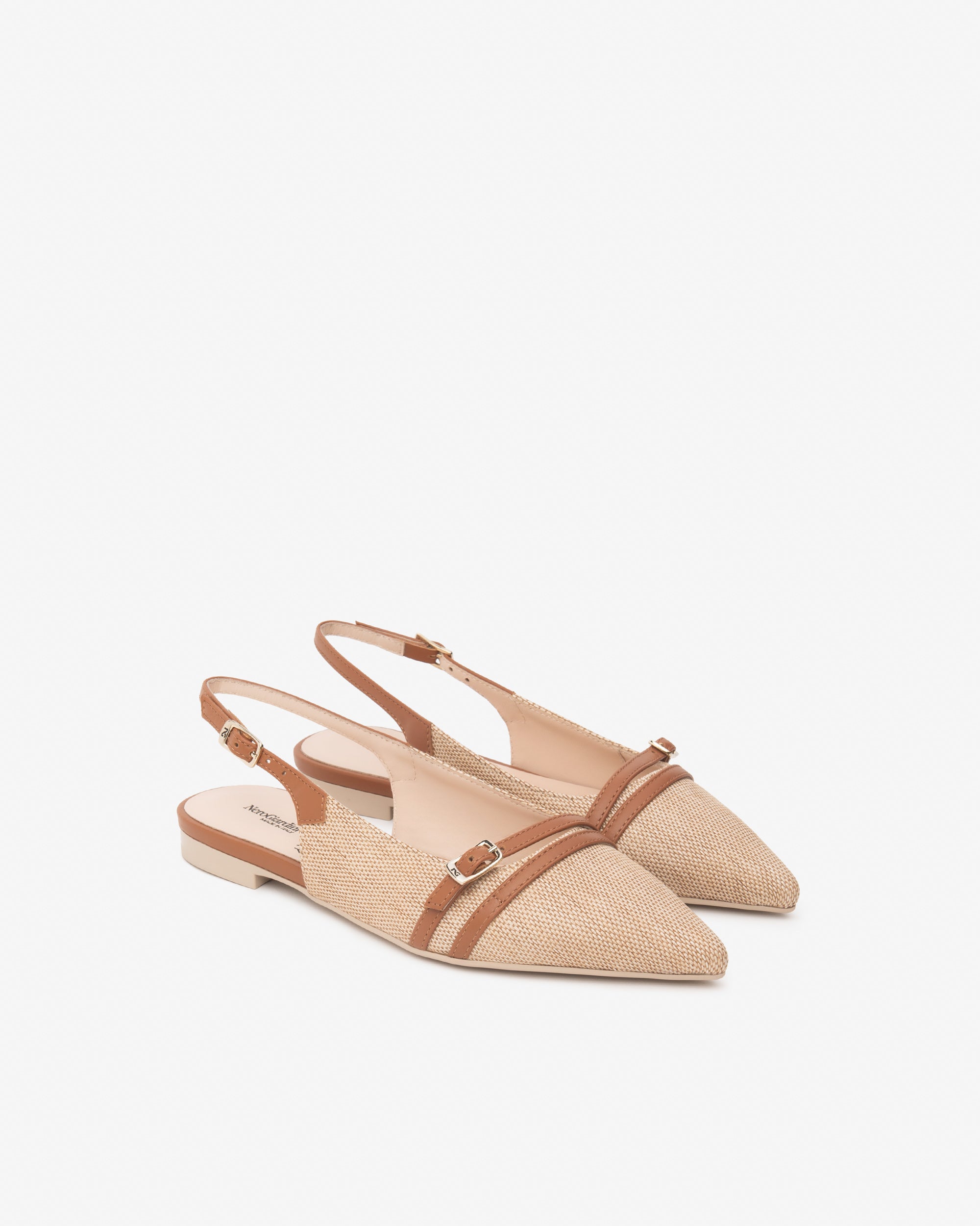 NeroGiardini Slingbacks slingbacks femme tissu cuir bureau