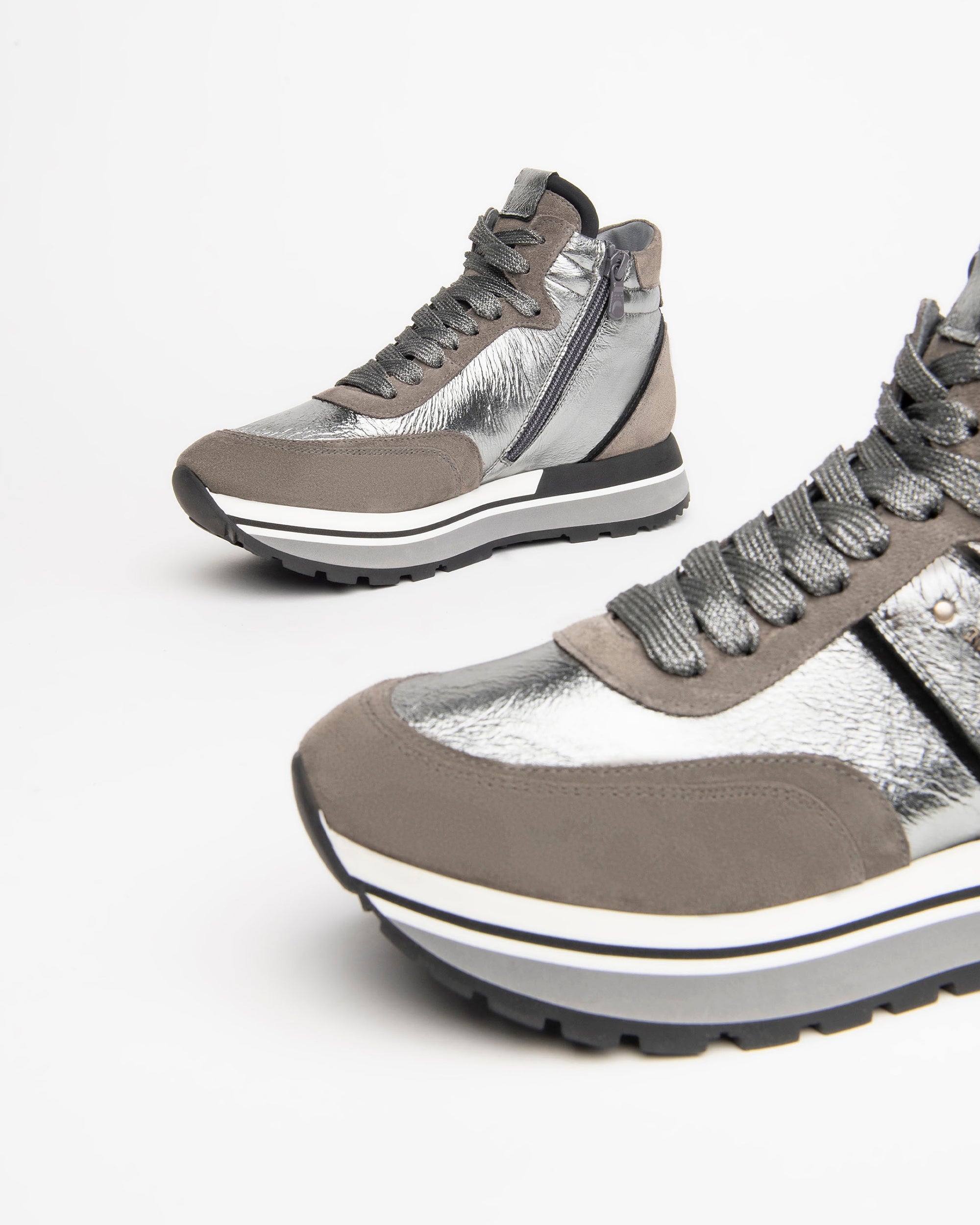 NeroGiardini Sneakers Montantes Femme Cuir sneakers 35-41 DryGo