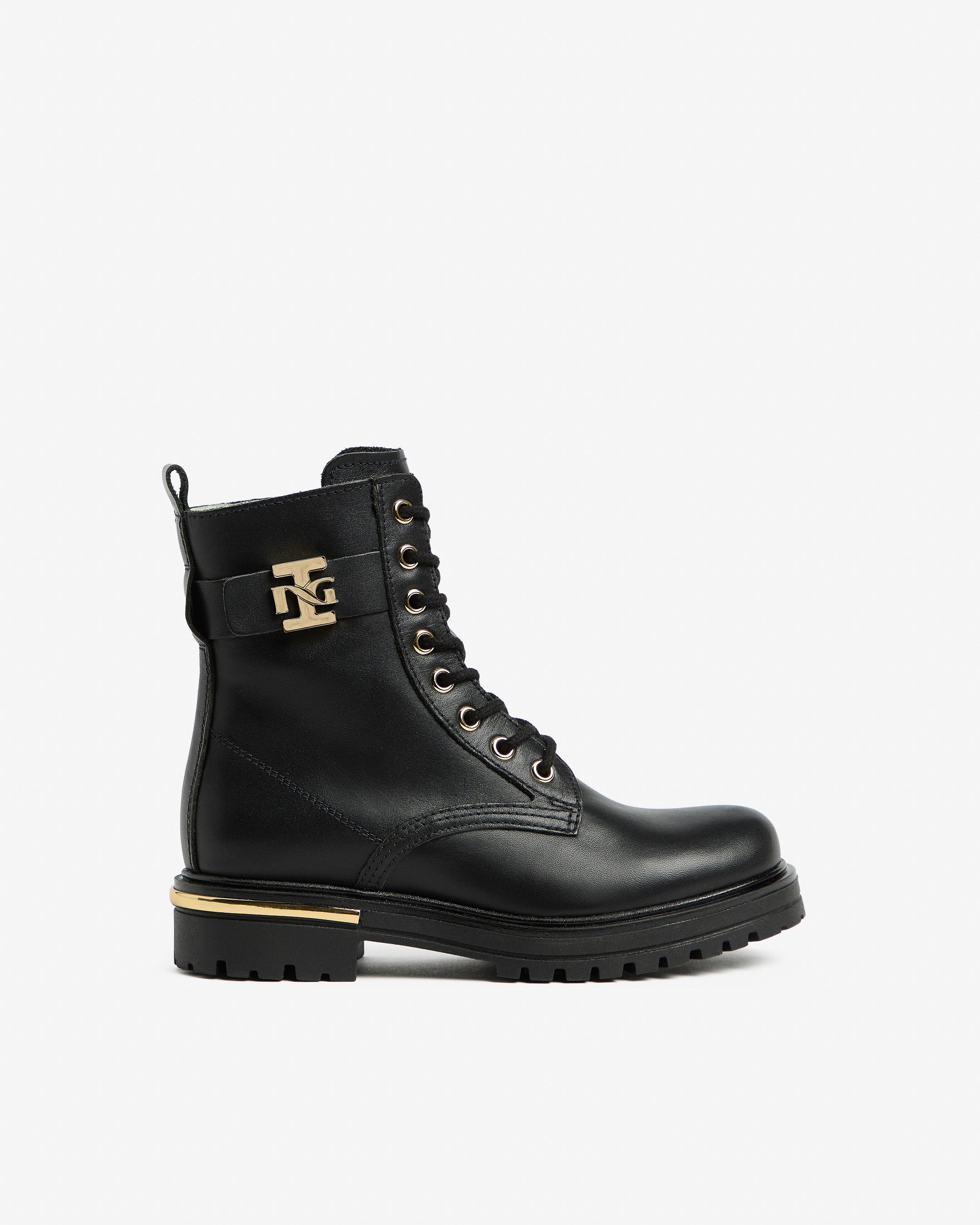NeroGiardini Bottines Motardes Teen Fille cuir boots