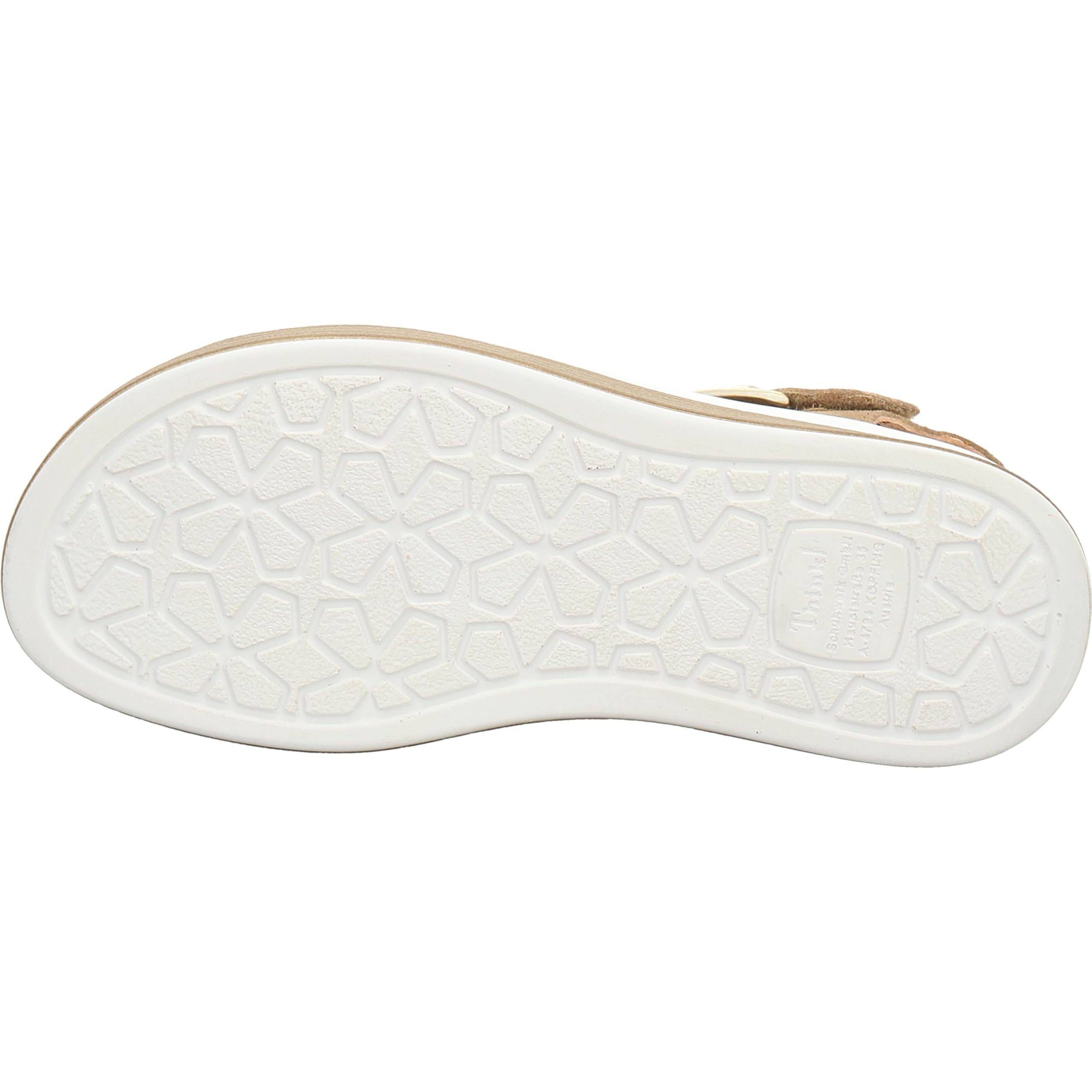 Think Meggie sandale femme daim beige semelle amovible 38