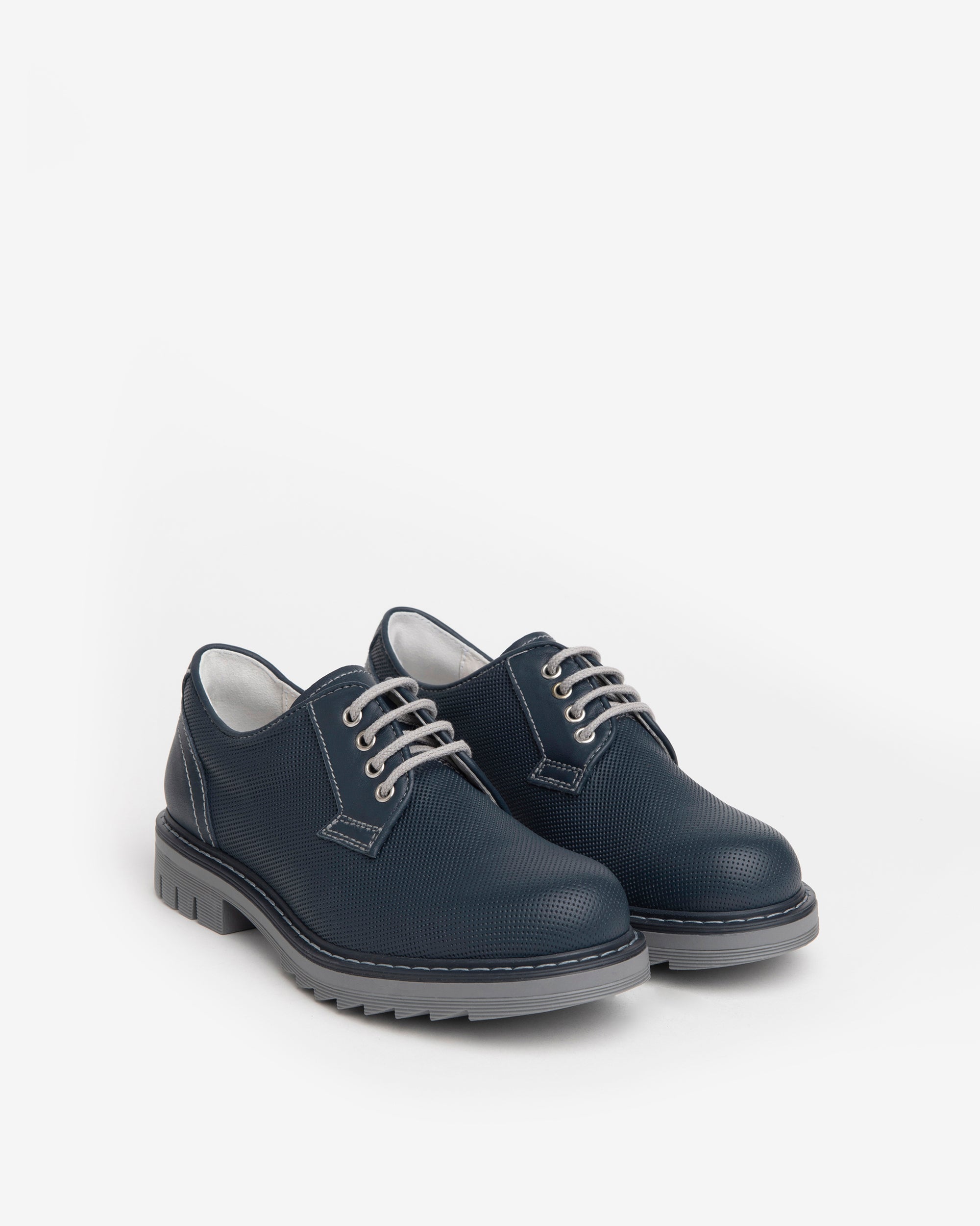 Nerogiardini Teens chaussures garçon cuir à lacets