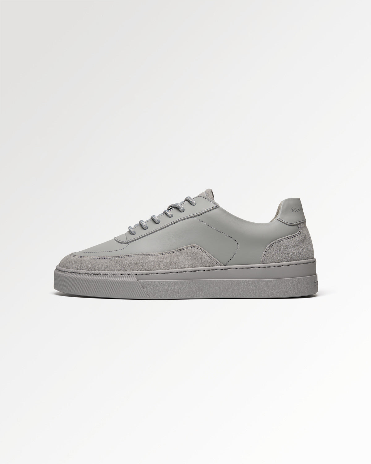 Filling Pieces Mondo Viera All Grey sneakers cuir gris