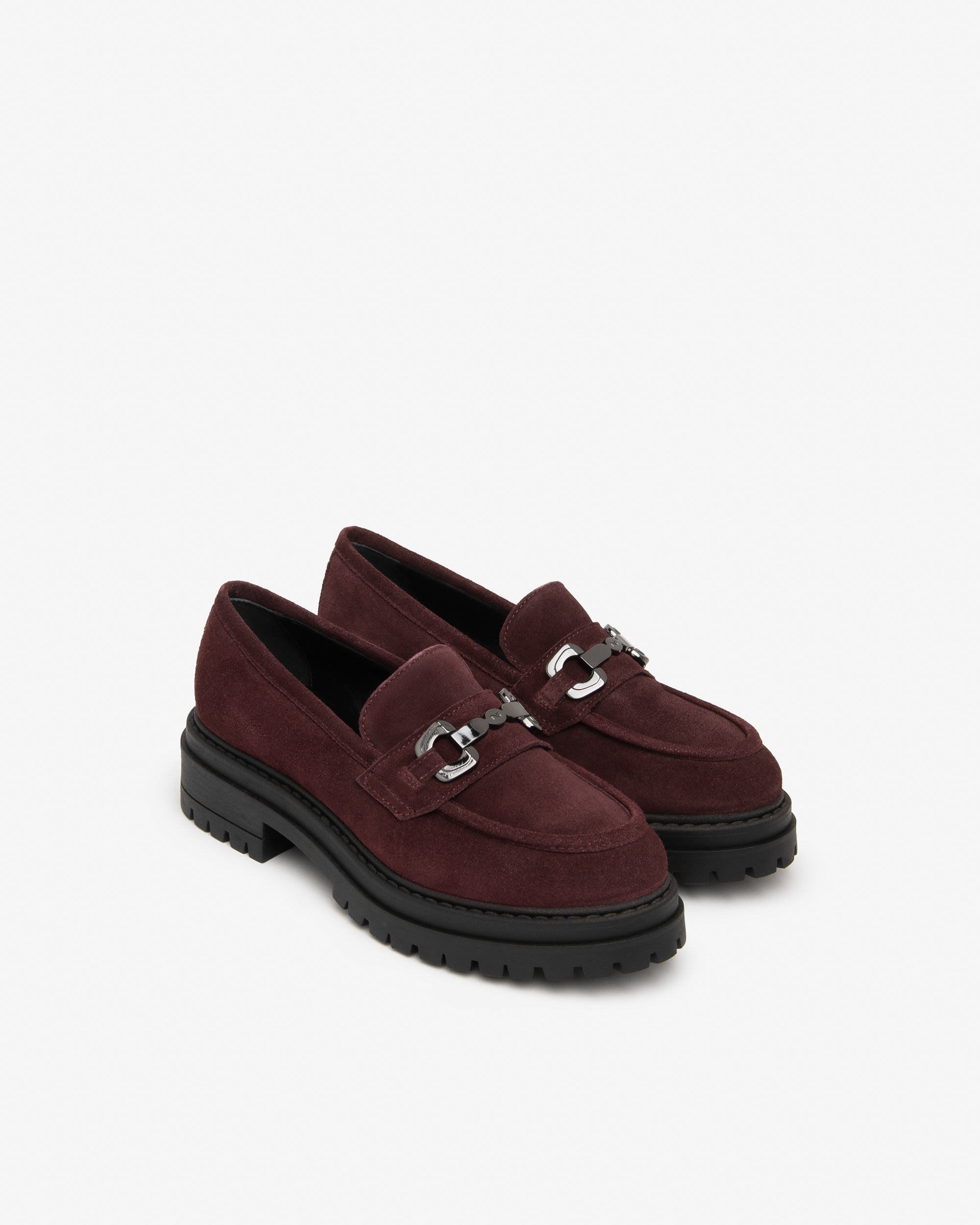 NeroGiardini Mocassins Femme Velours Talon 40 mm