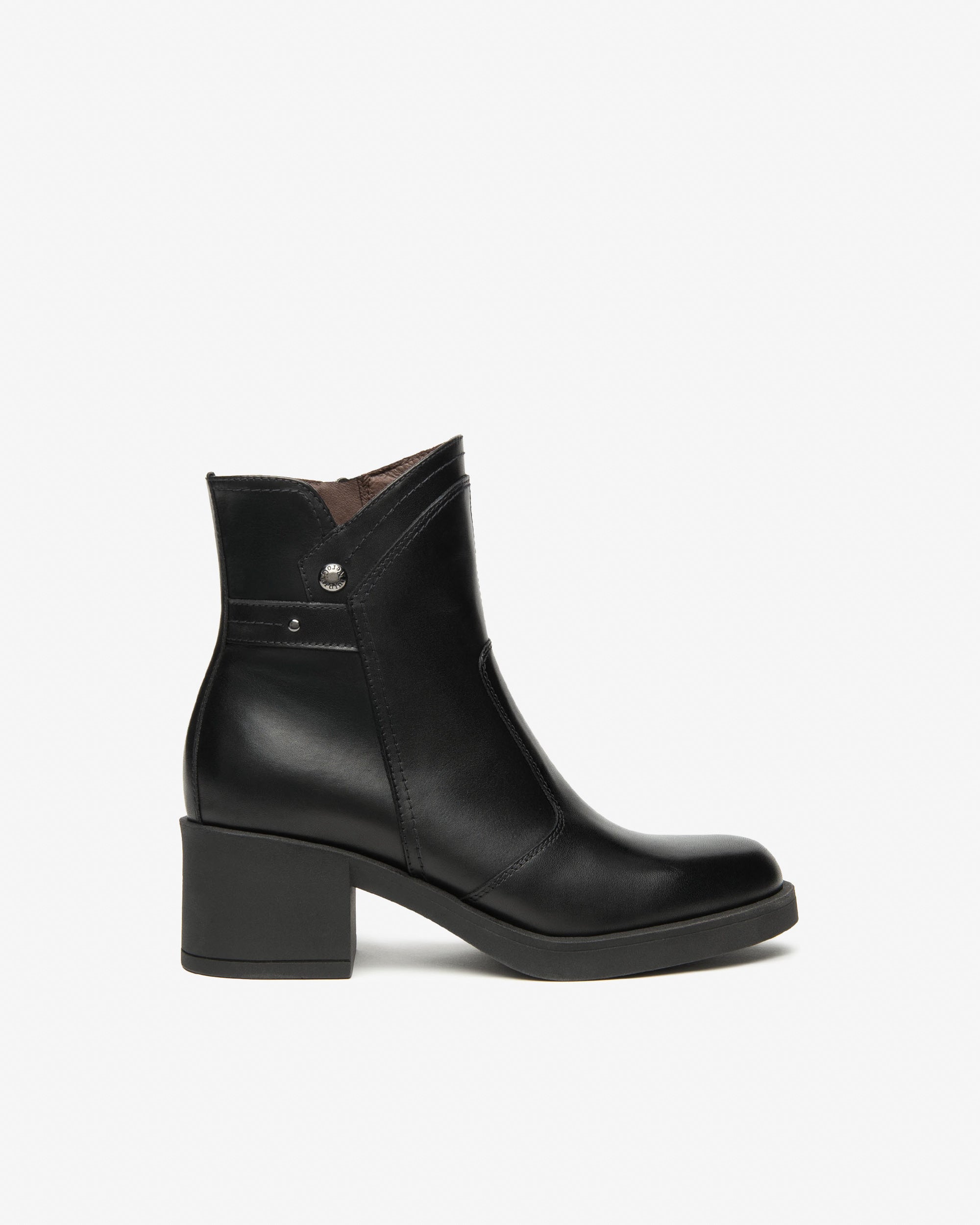 Nerogiardini Bottines Femme Cuir Automne Hiver Italie
