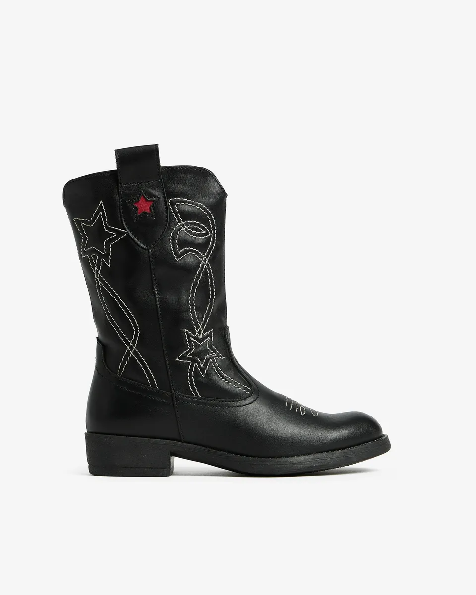 NeroGiardini Bottes teen fille cuir hiver