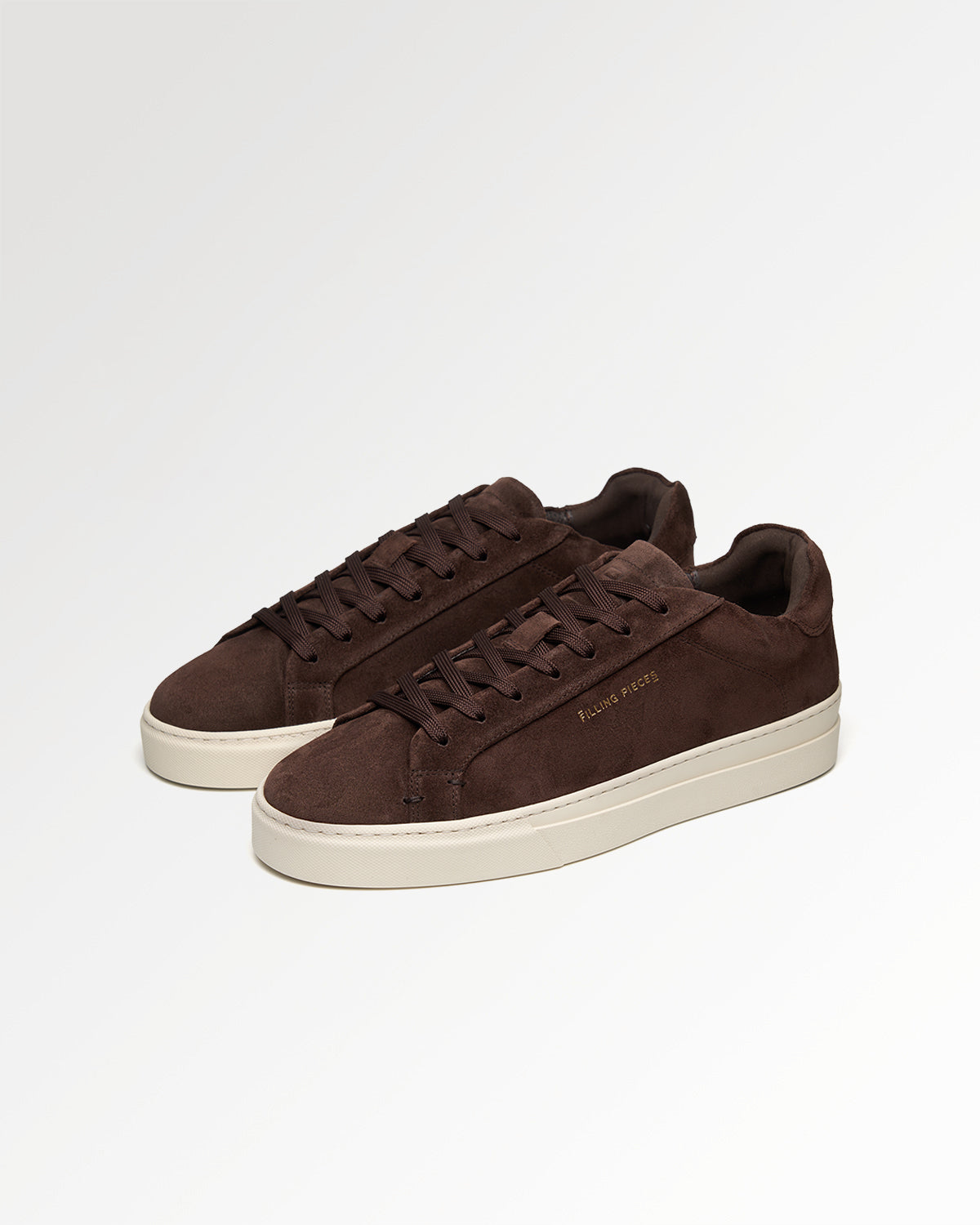 Filling Pieces Tiebreak Suede baskets marron chocolat